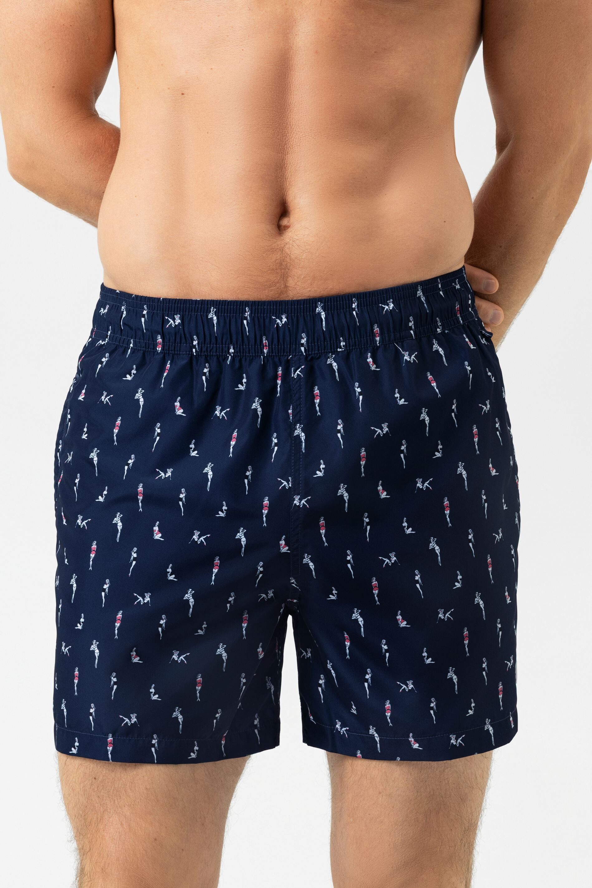 Mey Купальні шорти Herren Serie Pin Up Doll Minimal-Print (1-St) Lässige Badeshort mit Print, Meerwasser-Resistenz