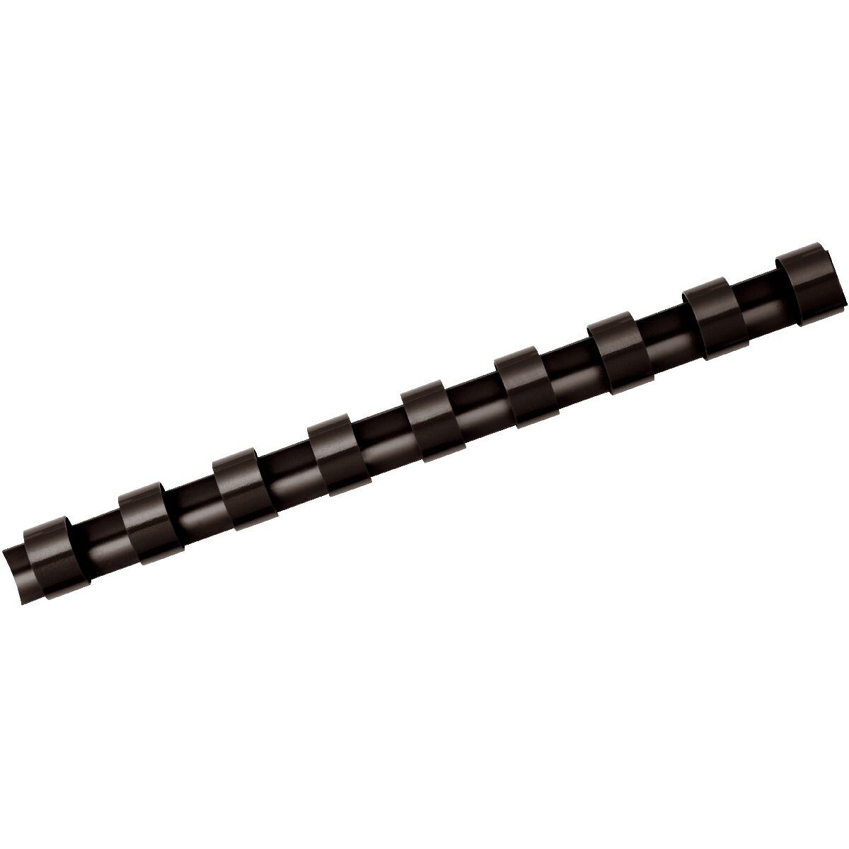 FELLOWES Thermo-Bindemappe Plastikbinderücken A4 21 Ringe schwarz 14mm VE=100 Stück, (