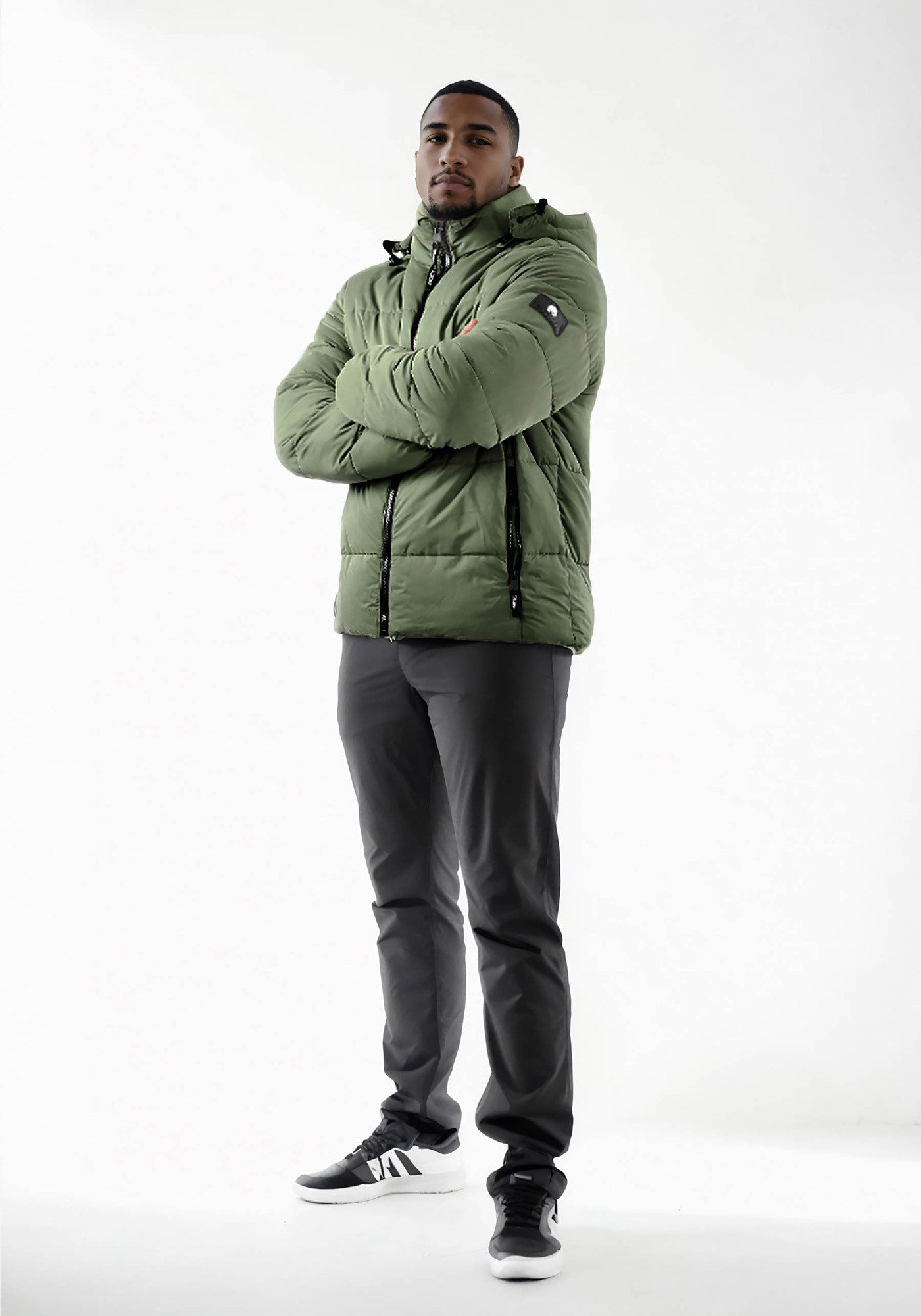 Arctic Seven Winterjacke ASCreesi mit warmem Teddyfell und abnehmbarer Kapuze