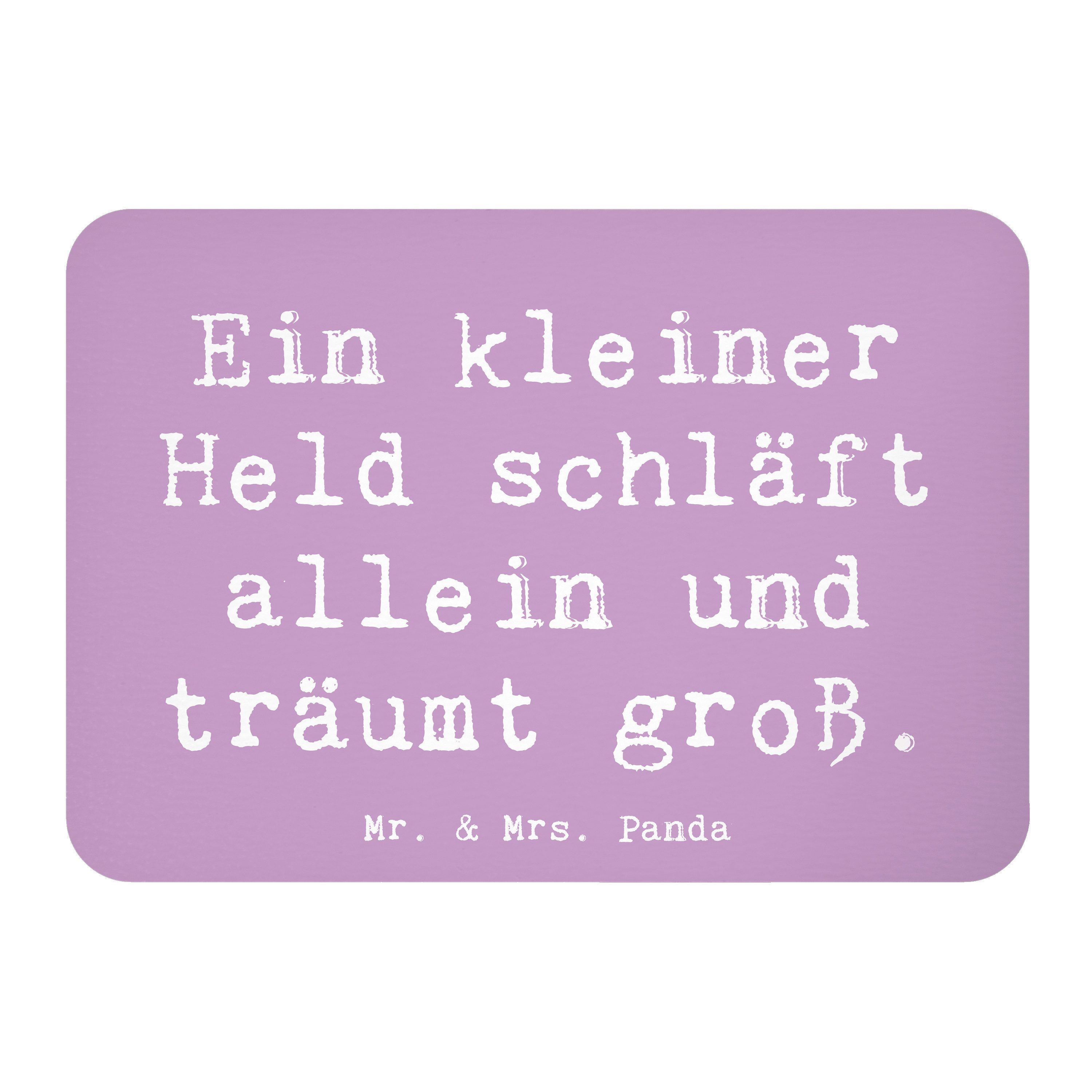Magnet Spruch Alleine schlafen lernen - Lavendeltraum - Geschenk, Mut, Zuver