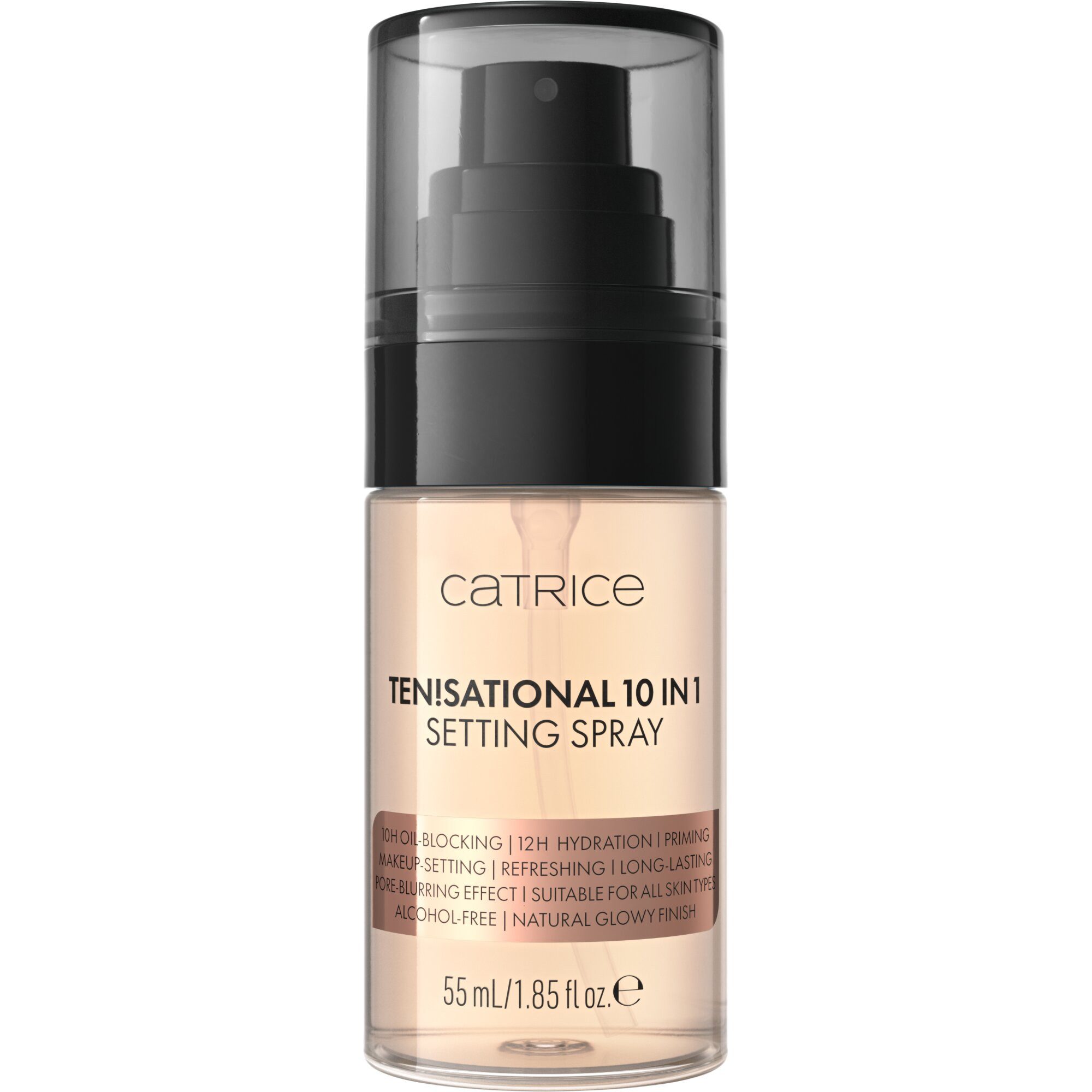 Catrice Fixierspray TEN!SATIONAL 10 IN1 SETTING SPRAY, feuchtigkeitsspendend, beruhigend & fixiert Make-up von Catrice