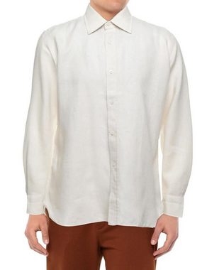 Tom Ford Langarmhemd TOM FORD Iconic Luxury Casual Lino Shirt Leinen Hemd Einfarbige Hemden