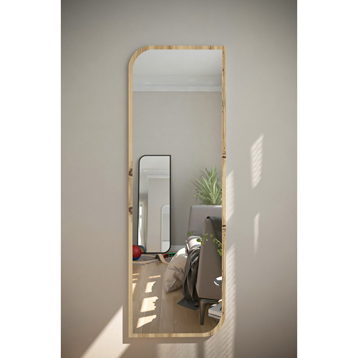 en.casa Spiegel (1-St), Wandspiegel in Ganzkörpergröße 91421401
