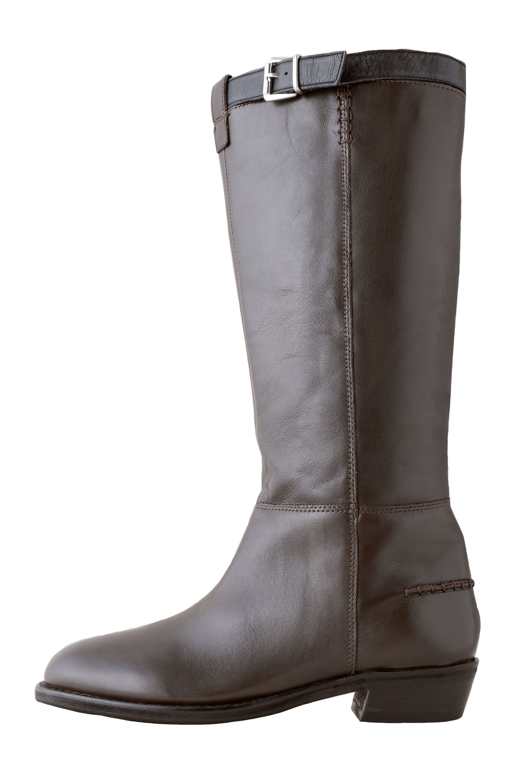 Next Forever Comfort® Kniehohe Stiefel mit Riemen Stiefel (1-tlg) günstig online kaufen