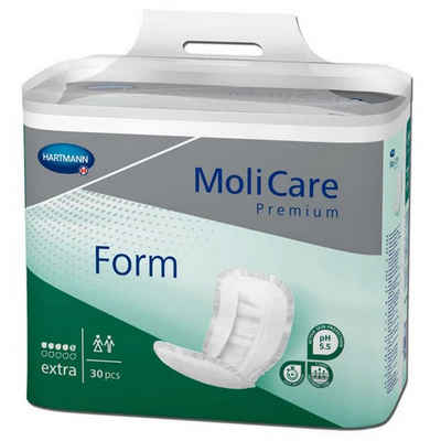 Molicare Saugeinlage MoliCare® Premium Form 5 Tropfen Karton x4, für diskrete Inkontinenzversorgung
