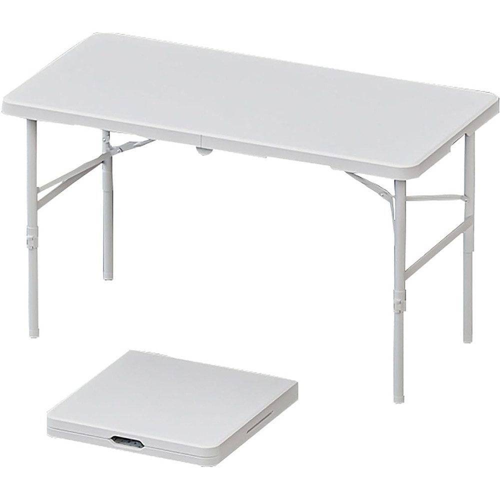 GarveeMore Schreibtisch Campingtisch Klappbar Gartentisch Leichter Klapptisch Mit Tragegriff