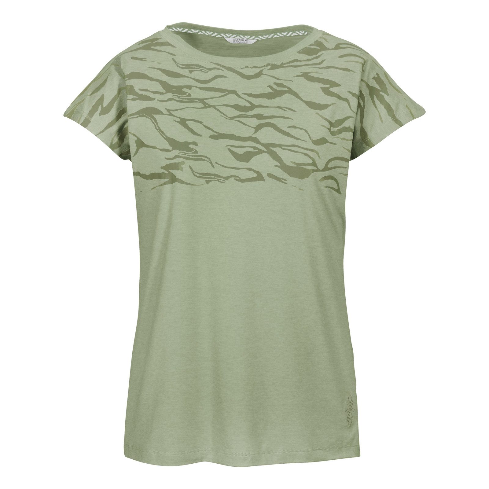 Killtec Funktionsshirt Funktions-T-Shirt KOS 22 WMN TSHRT mit abstraktem Pr günstig online kaufen