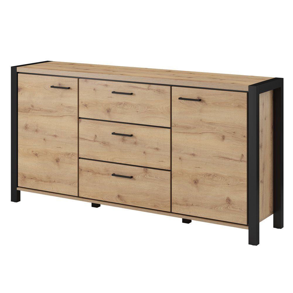 Lomadox Sideboard ACCRA-83, Taurus Eiche Nb. günstig online kaufen