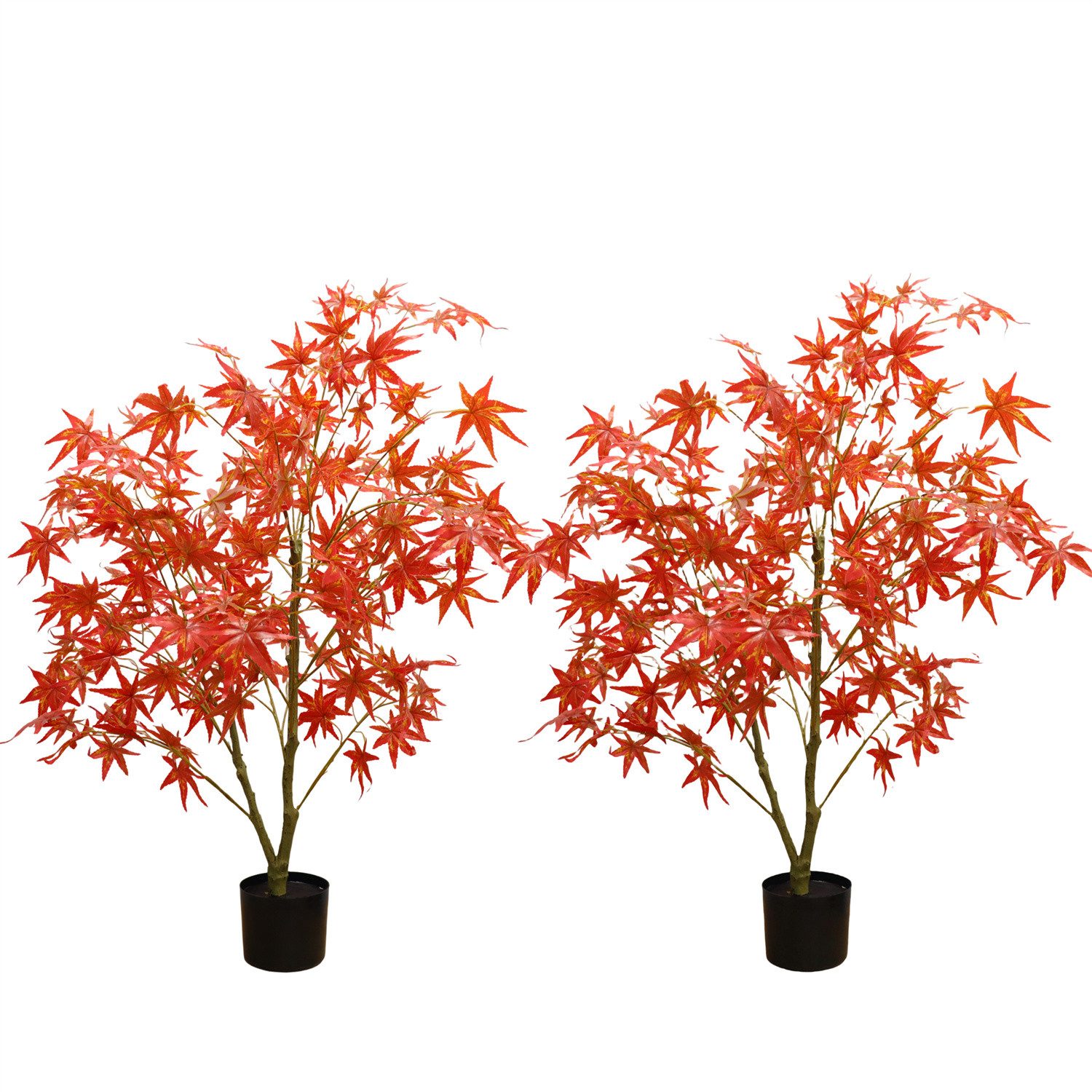 Künstliche Zimmerpflanze 2pcs künstliche Ahornbäume, Herbst günstig online kaufen
