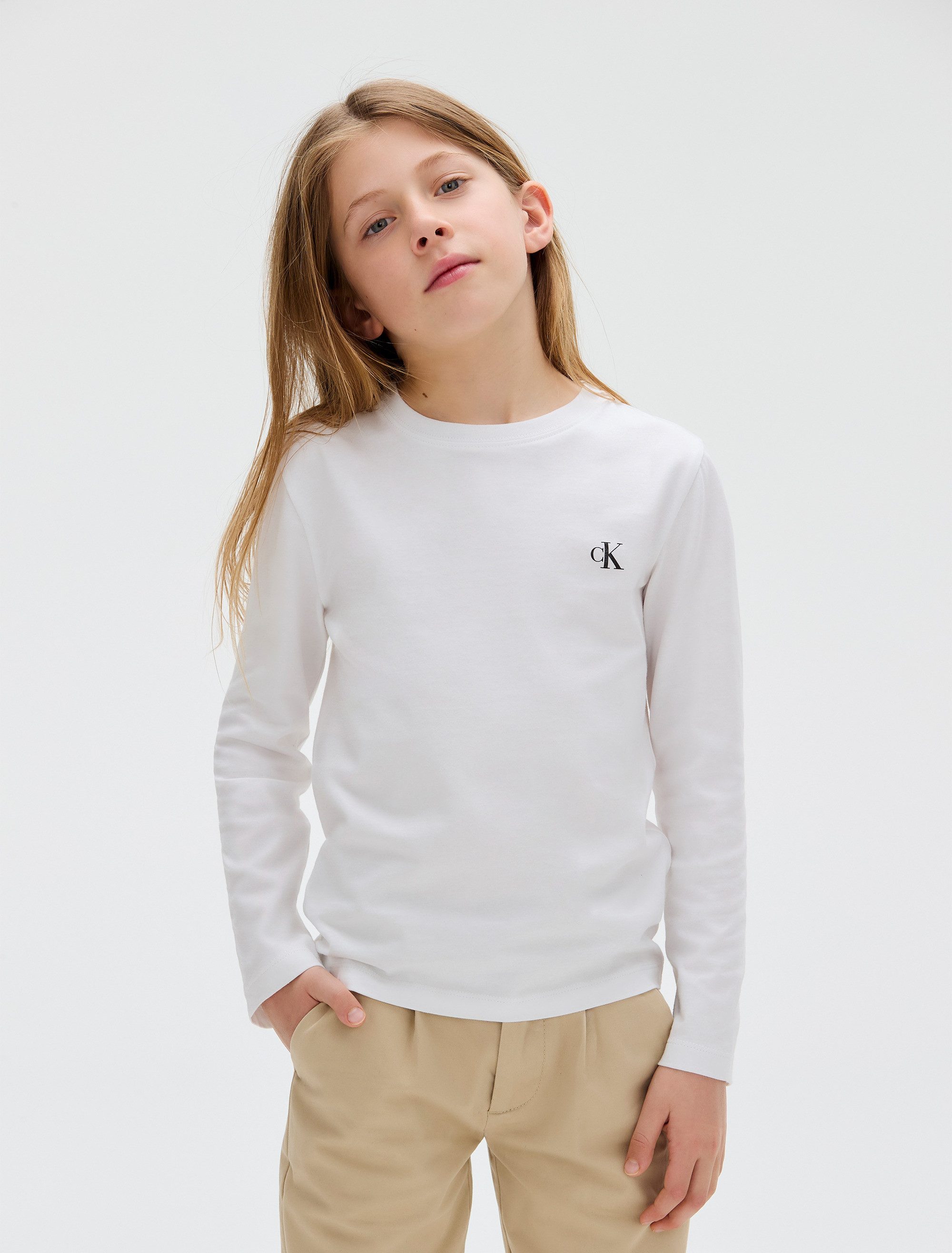 Calvin Klein Jeans T-Shirt Chest Mono günstig online kaufen