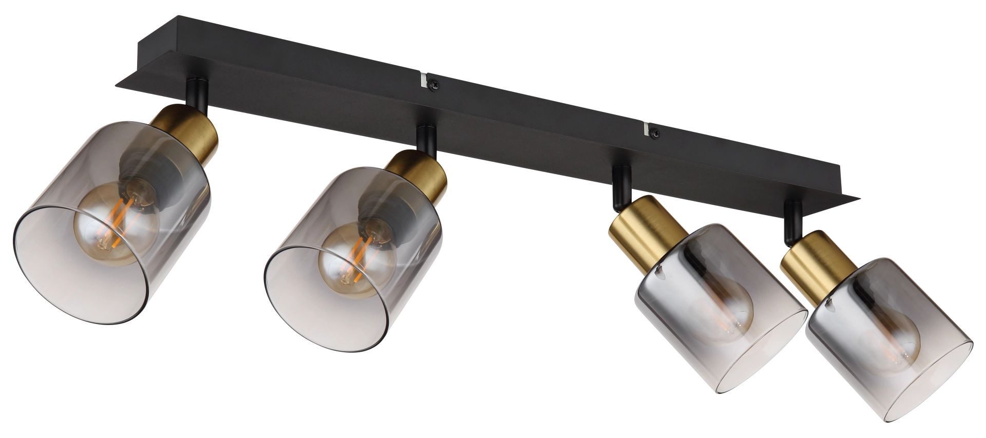 GLOBO LIGHTING Deckenstrahler HOLLSY, ohne Leuchtmittel, Deckenspot, Glas, Wohnraum, Flur
