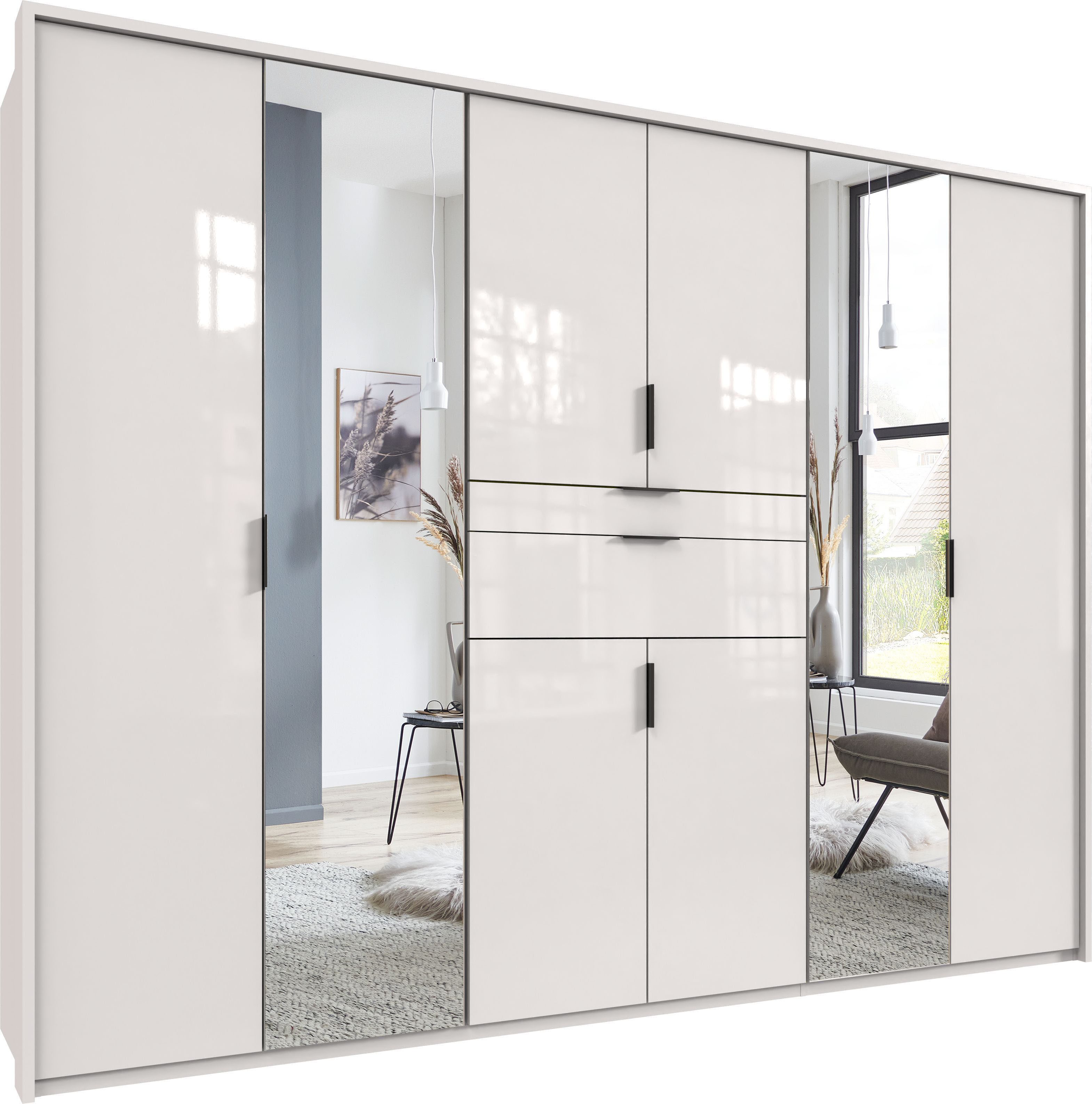 Wimex Drehtürenschrank Moldau Kleiderschrank mit Spiegel Schlafzimmerschran günstig online kaufen