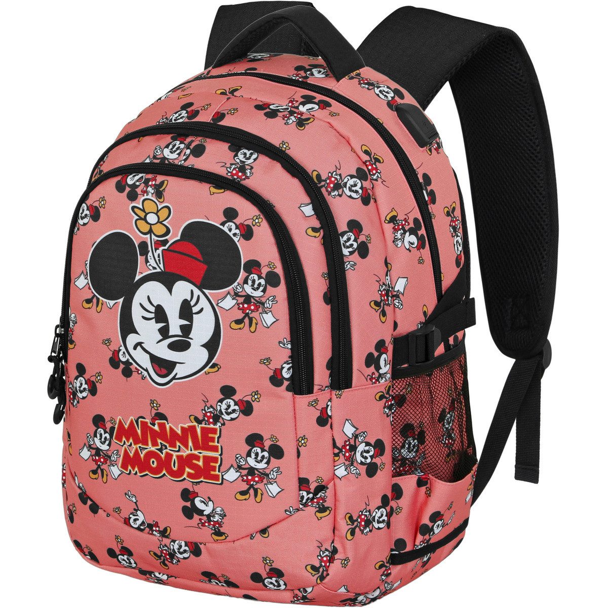 Disney Kinderrucksack Minnie Mouse Aqua-PLUS Running Unisex Kinder