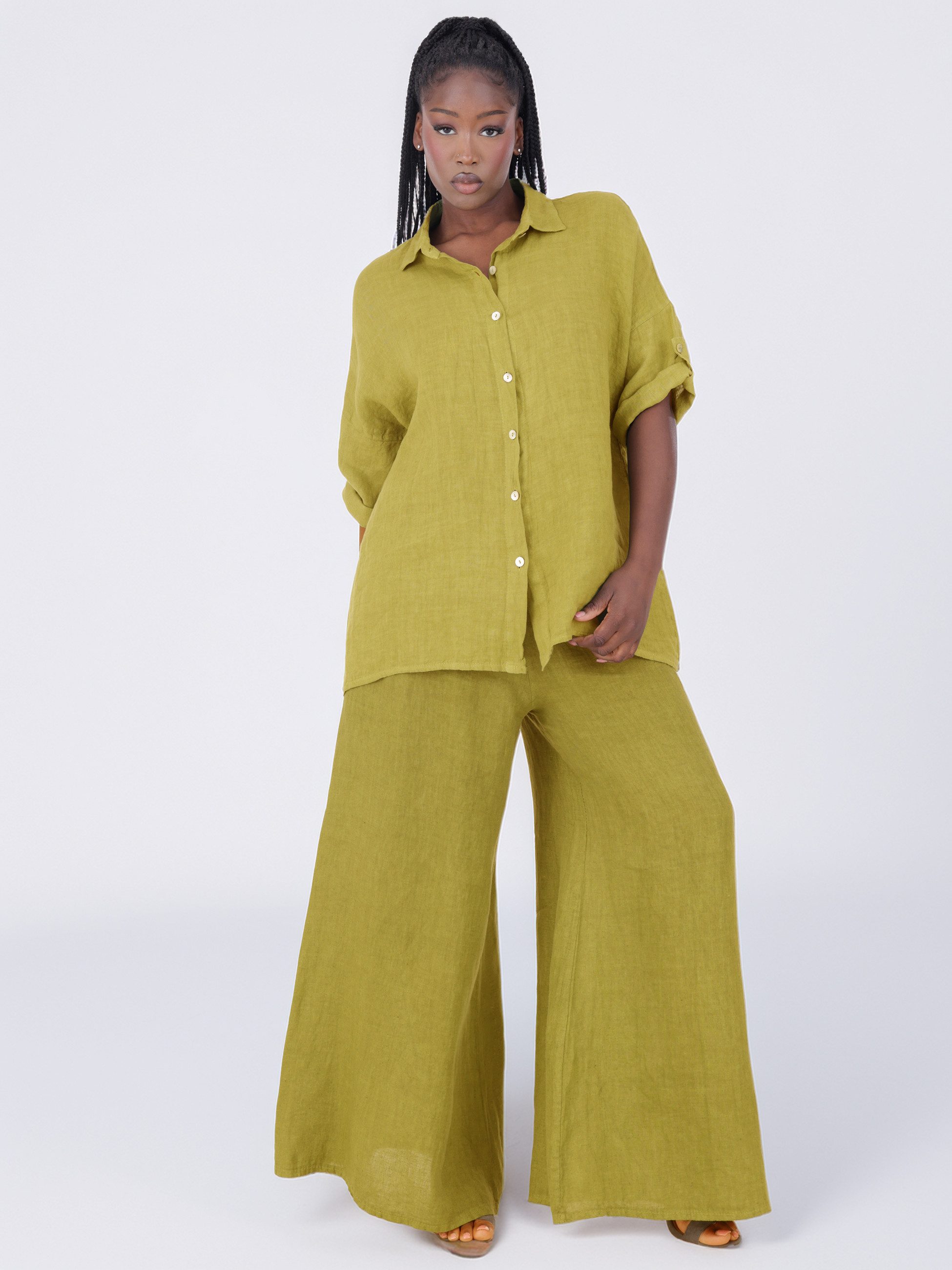 YC Fashion & Style Leinenhose mit günstig online kaufen