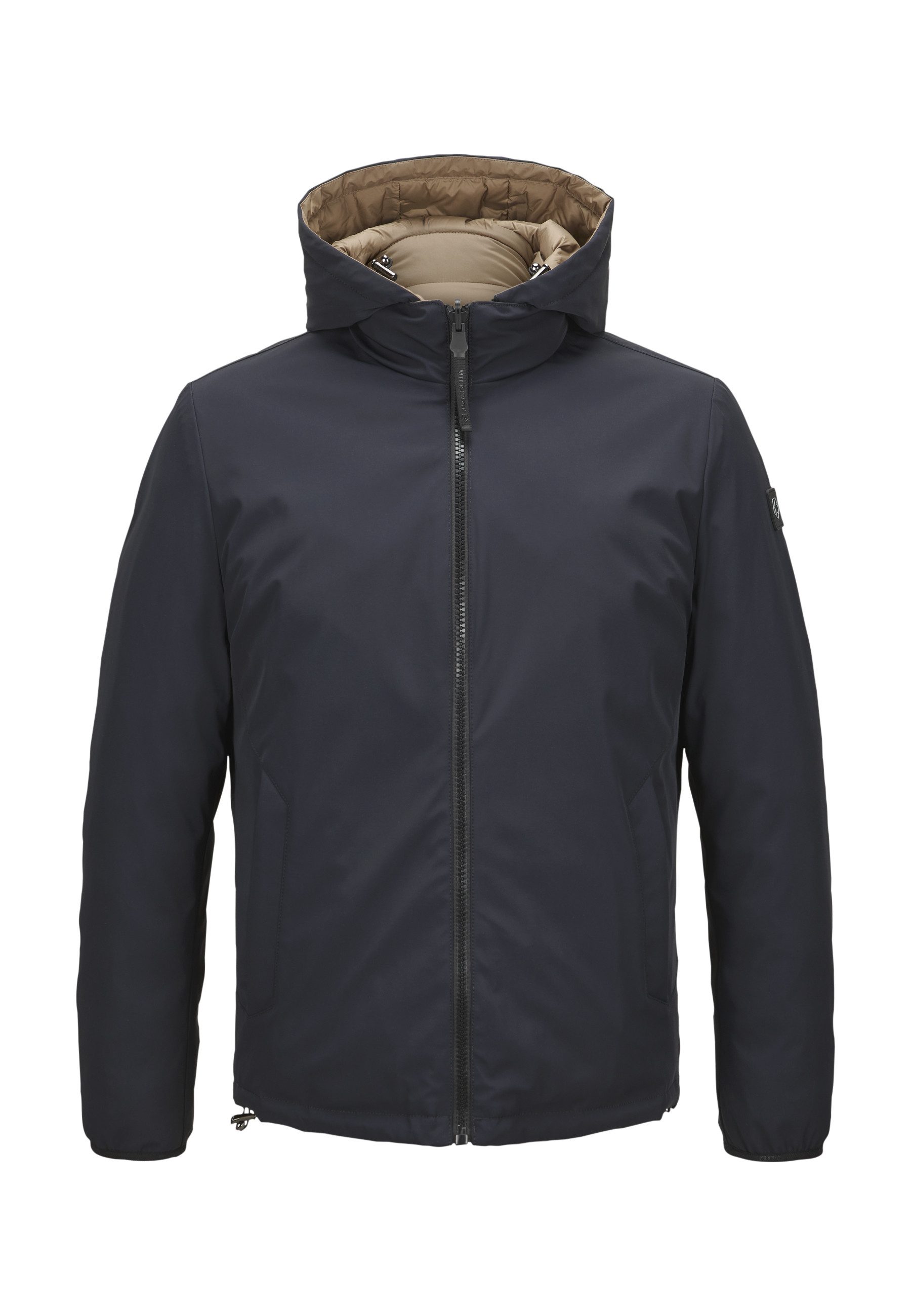 Milestone Wendejacke MSTyron Herren Jacke beidseitig Übergangsjacke mit Logo Badge