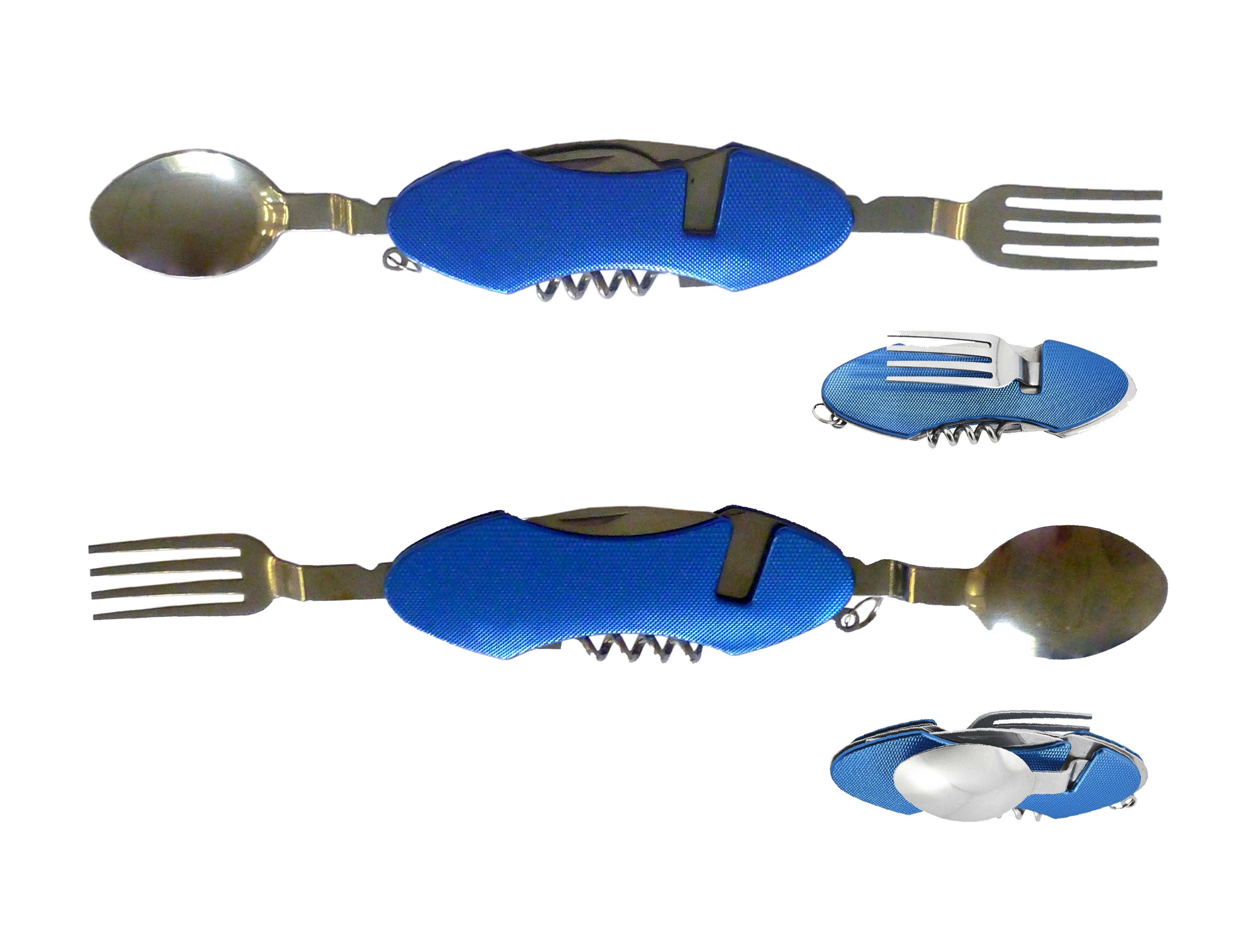 Best Offer Multitool Multitool / mit Taschenmesser, Flaschenöffner, Besteck, Schlüsselanhän