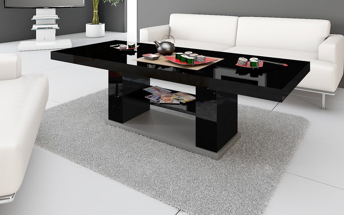 designimpex Couchtisch Design HN-777 Schwarz - günstig online kaufen