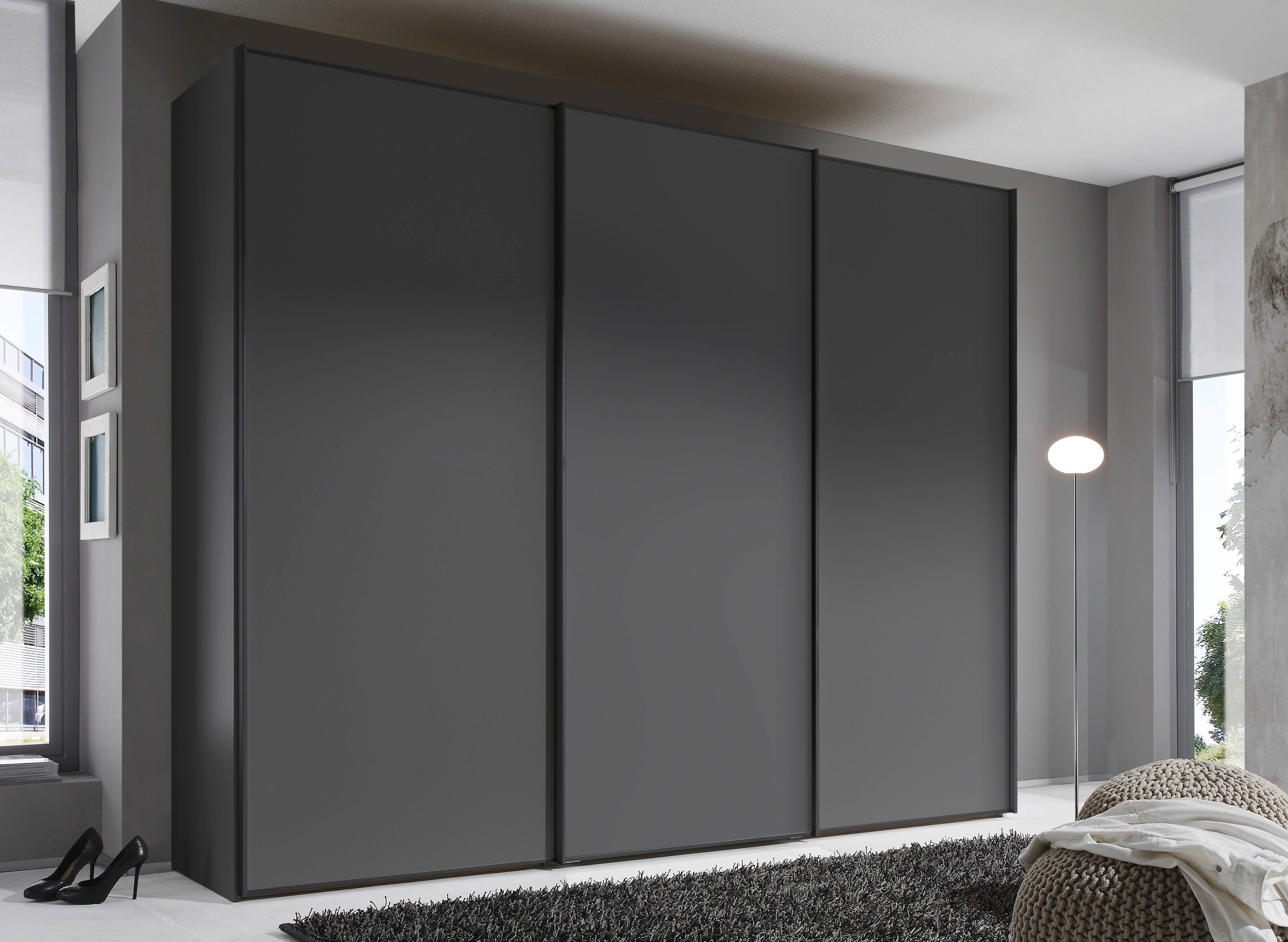 STAUD Schwebetürenschrank Sinfonie Plus, edles Design in hochwertiger Qualität, Made in Germany Mit vier verschiedenen Ausstattungsvarianten