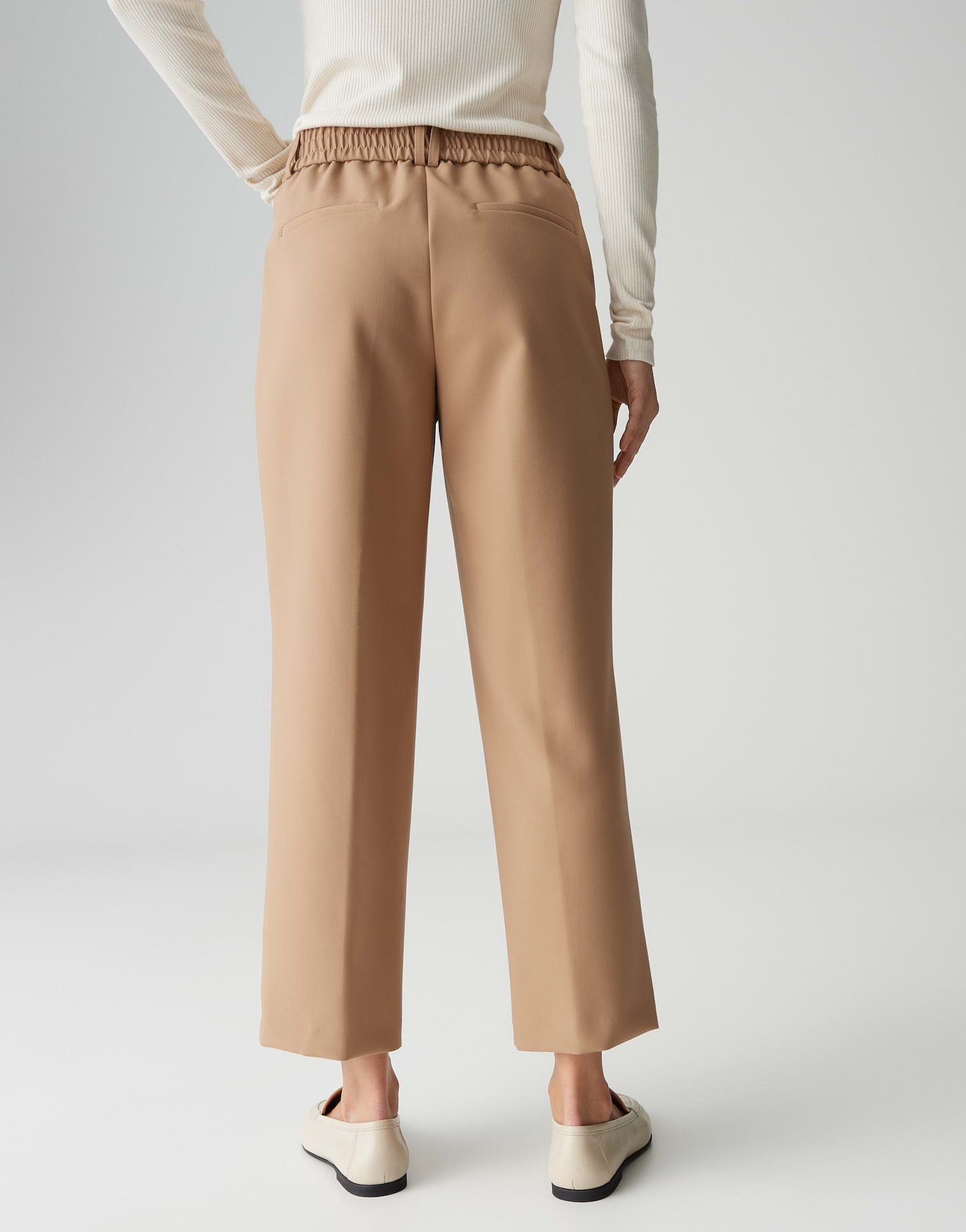 OPUS Stoffhose MEERI DYNAMIC Relaxed mit Komfortbund gerader Beinverlauf, glatter Griff