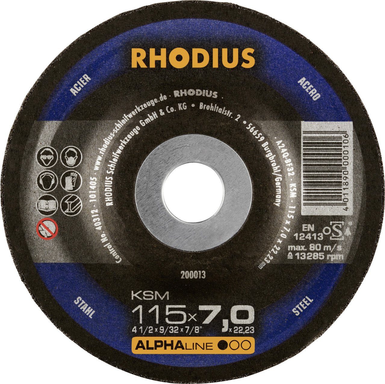 Rhodius Winkelschleifer Rhodius Schleifscheibe KSM Stahl günstig online kaufen