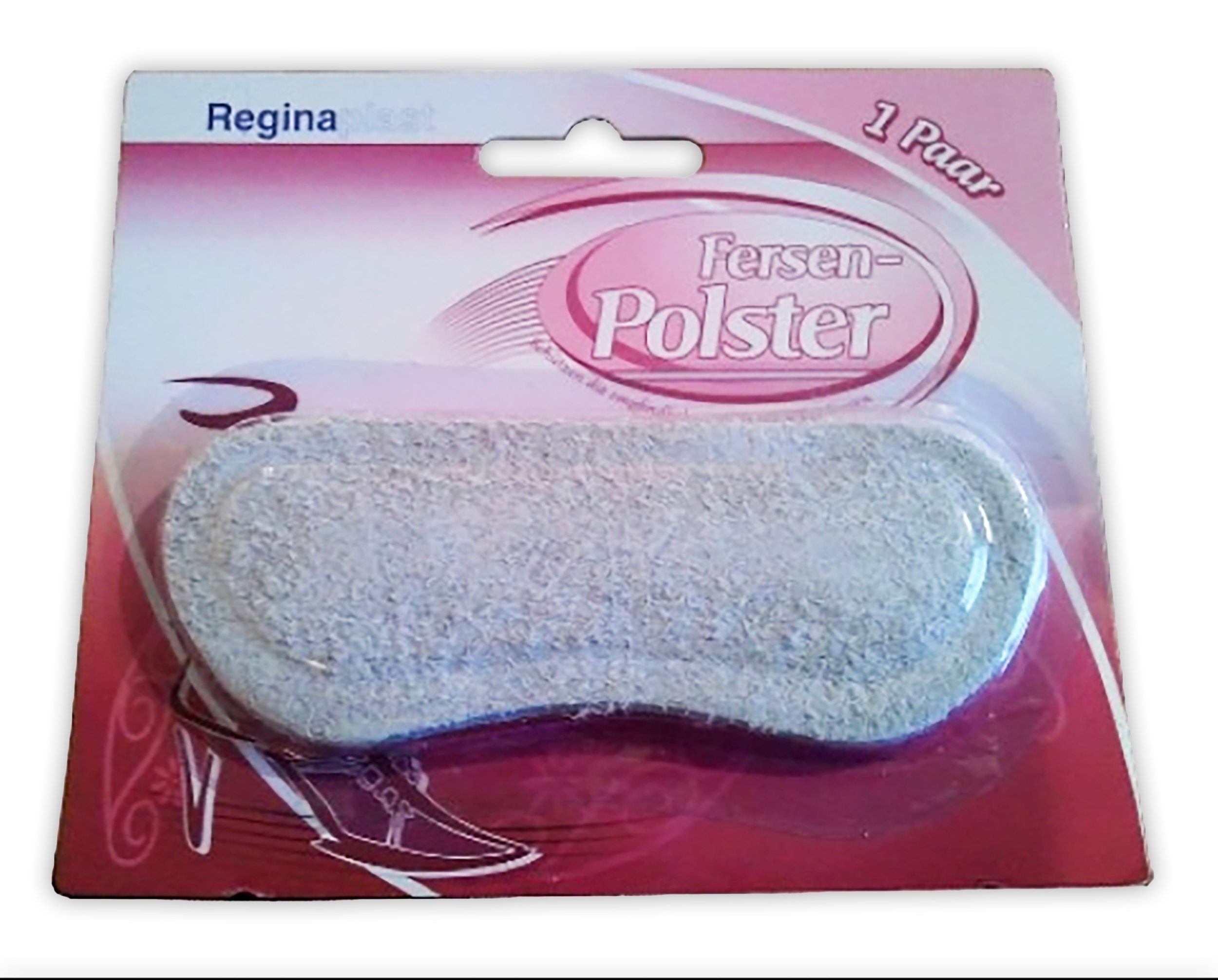 REGINA Fersenpolster FERSEN-POLSTER 1 PAAR Leder Fersenhalter Fersenschutz 37, Fersenkissen Kissen