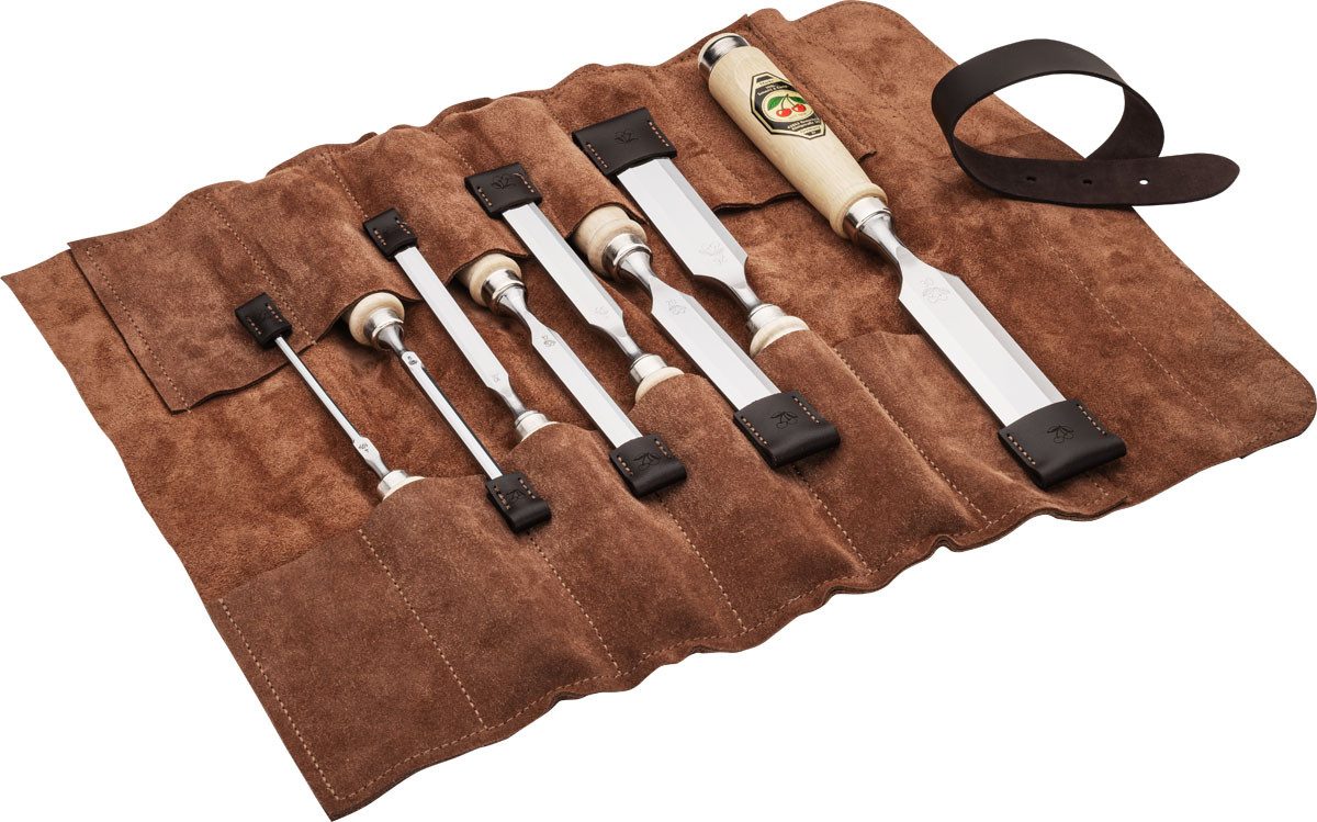 Stechbeitel KIRSCHEN WOODWORKER Essentials Set 3 - Stechbeitelsatz 4-6-10-12-16-20