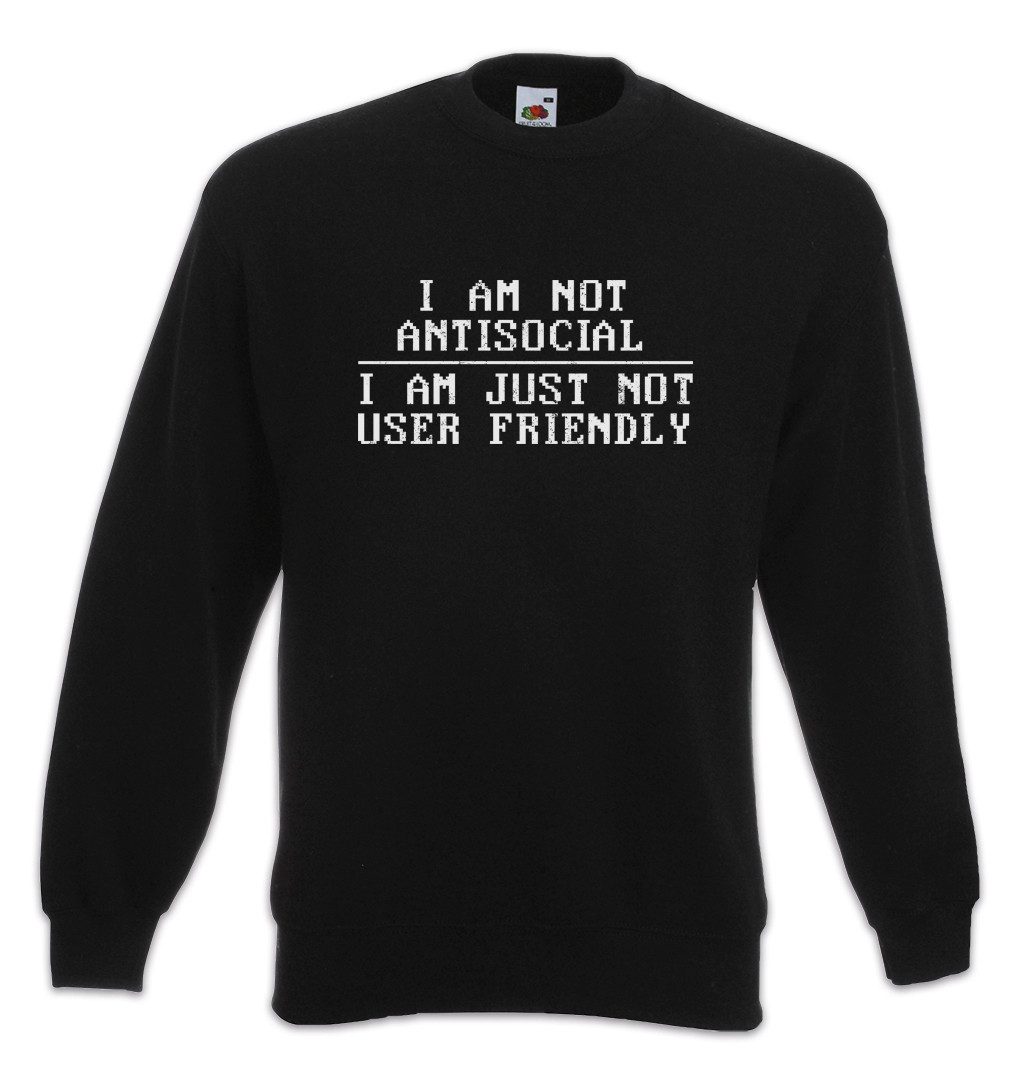 Sweatshirt I'm Not Antisocial Sweatshirt Informatiker Programmierer PC Informatik