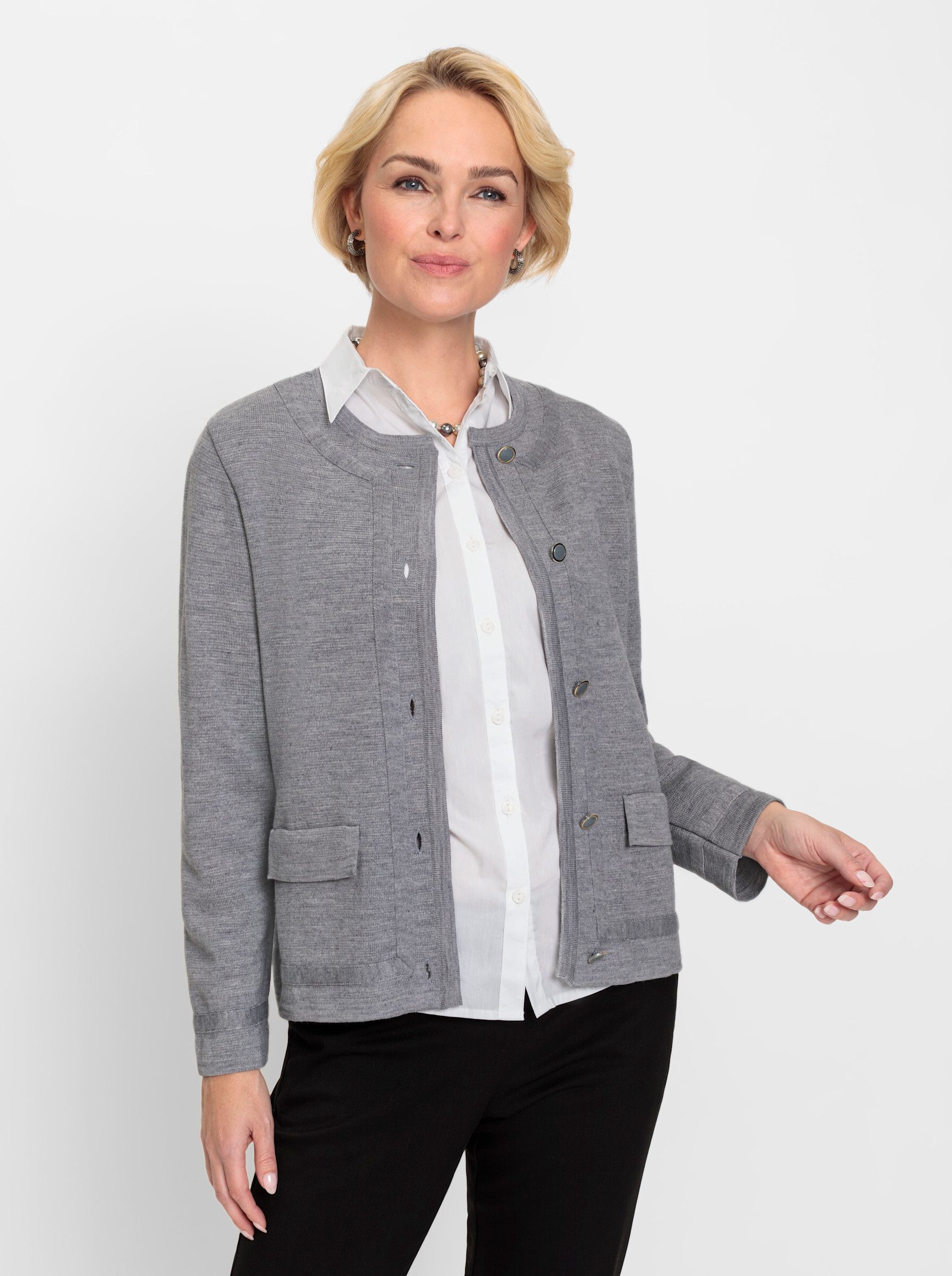 Strickjacke Strickjacke Langarm