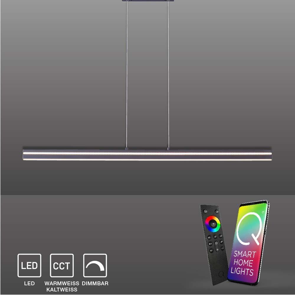 Smarte LED-Leuchte »Q-VITO linear«, CCT Farbwechsel, dimmbar per  Fernbedienung + App online kaufen | OTTO