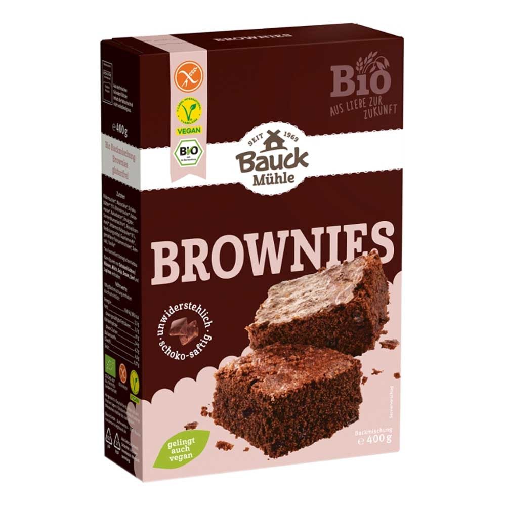 Bauck Mühle Fertiggericht Backmischung - Brownies 400g