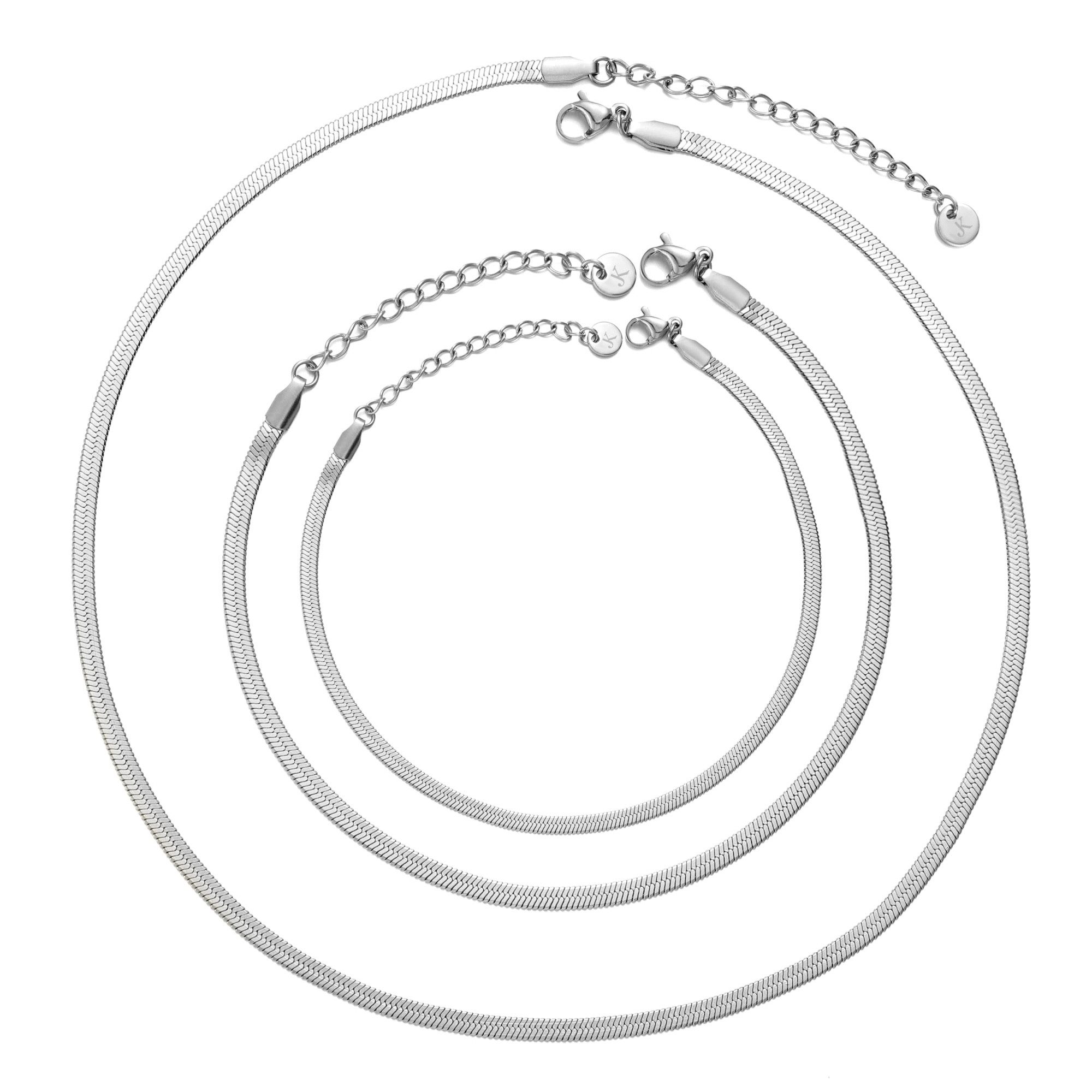Kim Johanson Schmuckset Schlangenkette Lia (Set, günstig online kaufen
