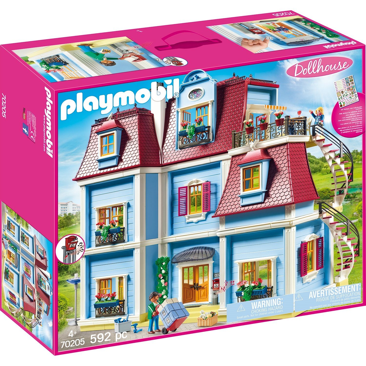 Playmobil® 70205 Mein Großes Puppenhaus Konstruktions-Spielset günstig online kaufen