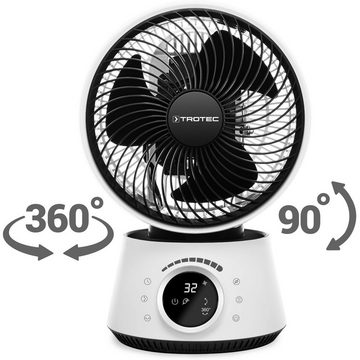 TROTEC Turboventilator 360°-Turbo-Ventilator TVE 100, 26 Watt Leistung, 32 Geschwindigkeitsstufen