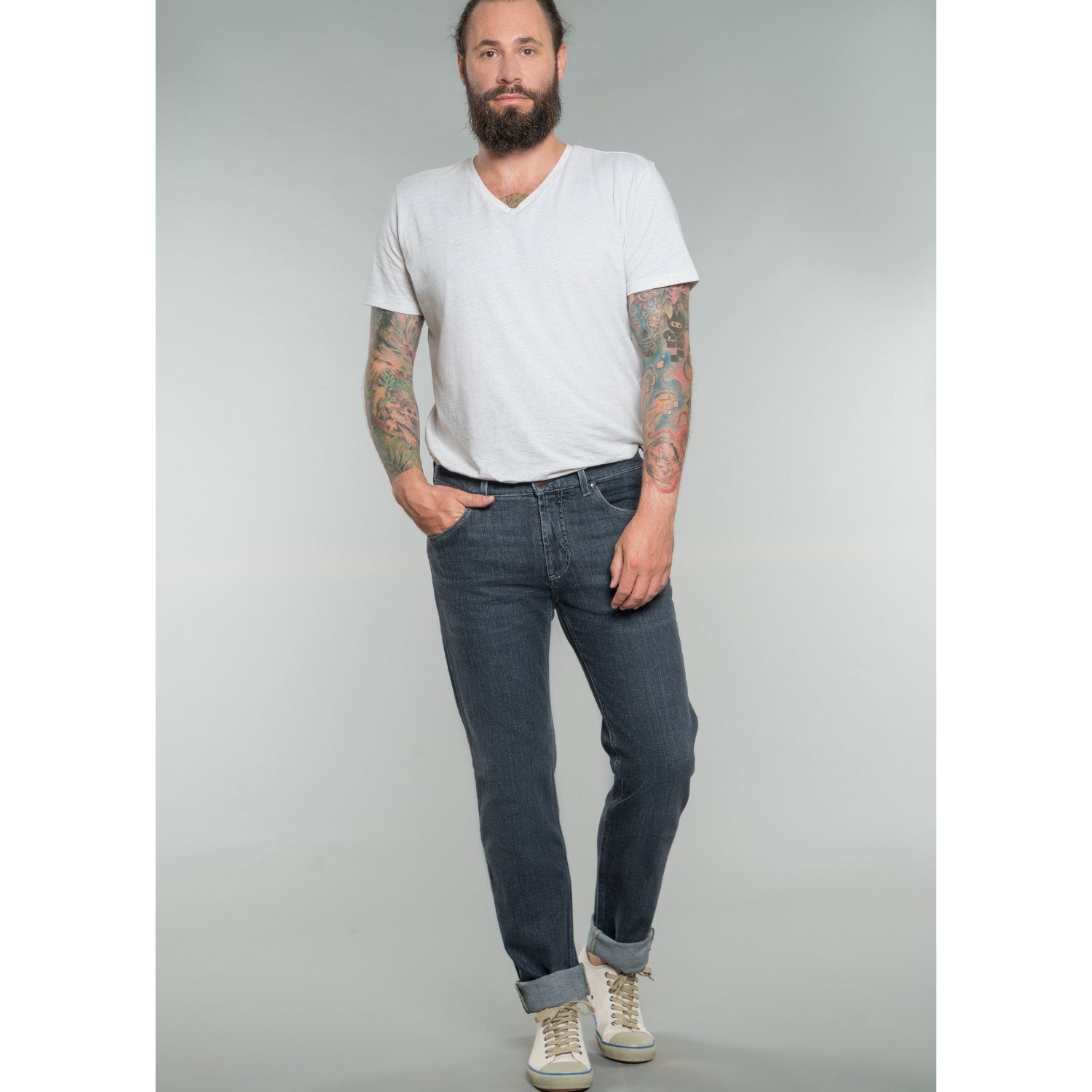 Feuervogl 5-Pocket-Jeans fv-Fi:nn, Medium Waist, Slim günstig online kaufen