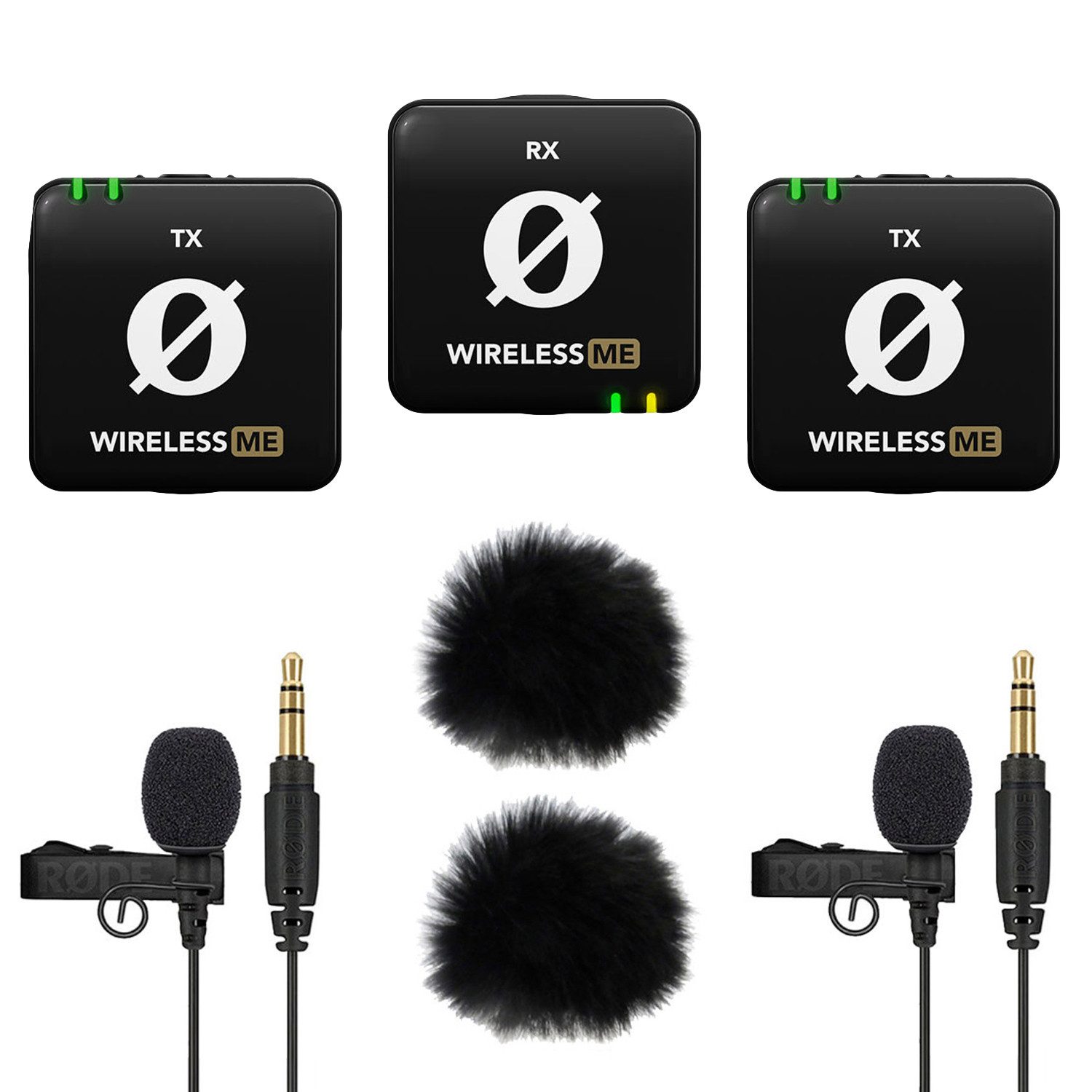 Mikrofon Rode Wireless ME Dual mit 2x Lavalier GO und 2x WS05