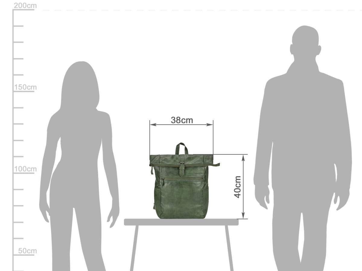 Bear Design Freizeitrucksack "Rick" Cow Lavato günstig online kaufen