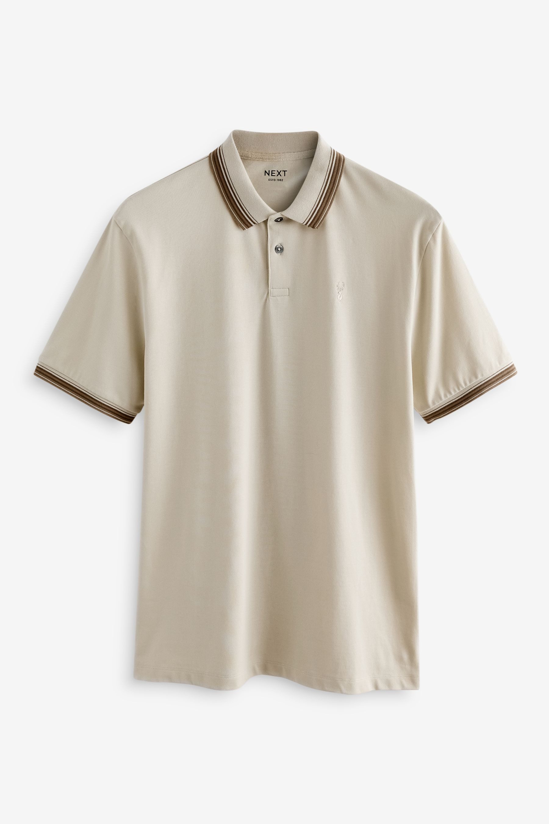 Next Poloshirt Poloshirt mit breitem Bruststreifen günstig online kaufen