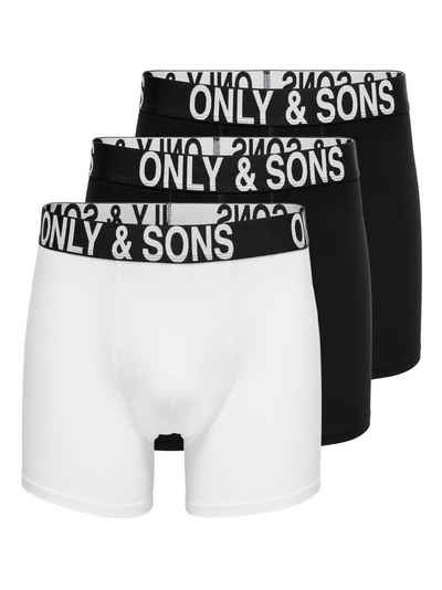 ONLY & SONS Trunk ONSFITZ WB BOLD LOGO TRUNK 3-PACK NOOS (Packung, 3-St)