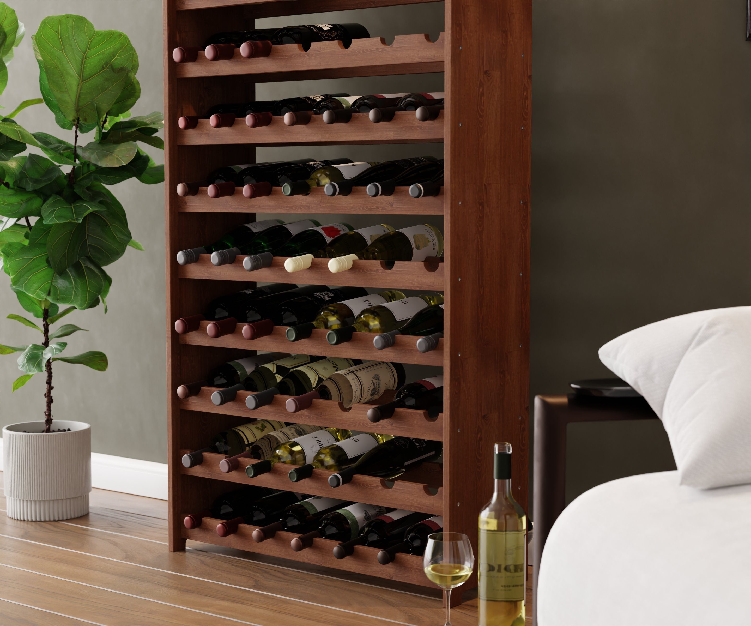 Lenmar Weinregal Weinregal Weinregal Holz Flaschenregal günstig online kaufen