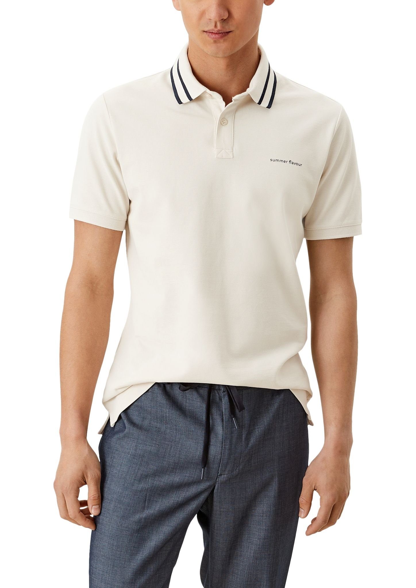 Poloshirt s.Oliver foam