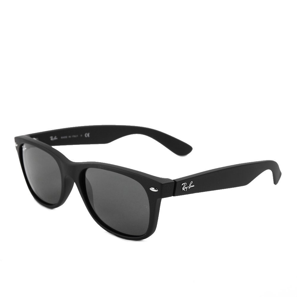 Ray-Ban Sonnenbrille Ray-Ban New Wayfarer RB2132 622/55 Rubber Black Green