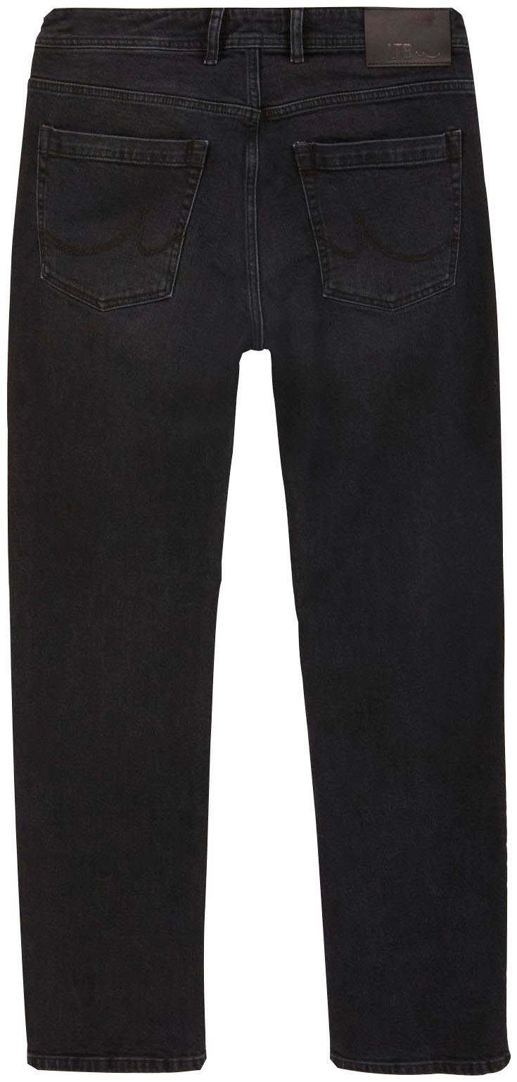 black Straight-Jeans LTB PAUL