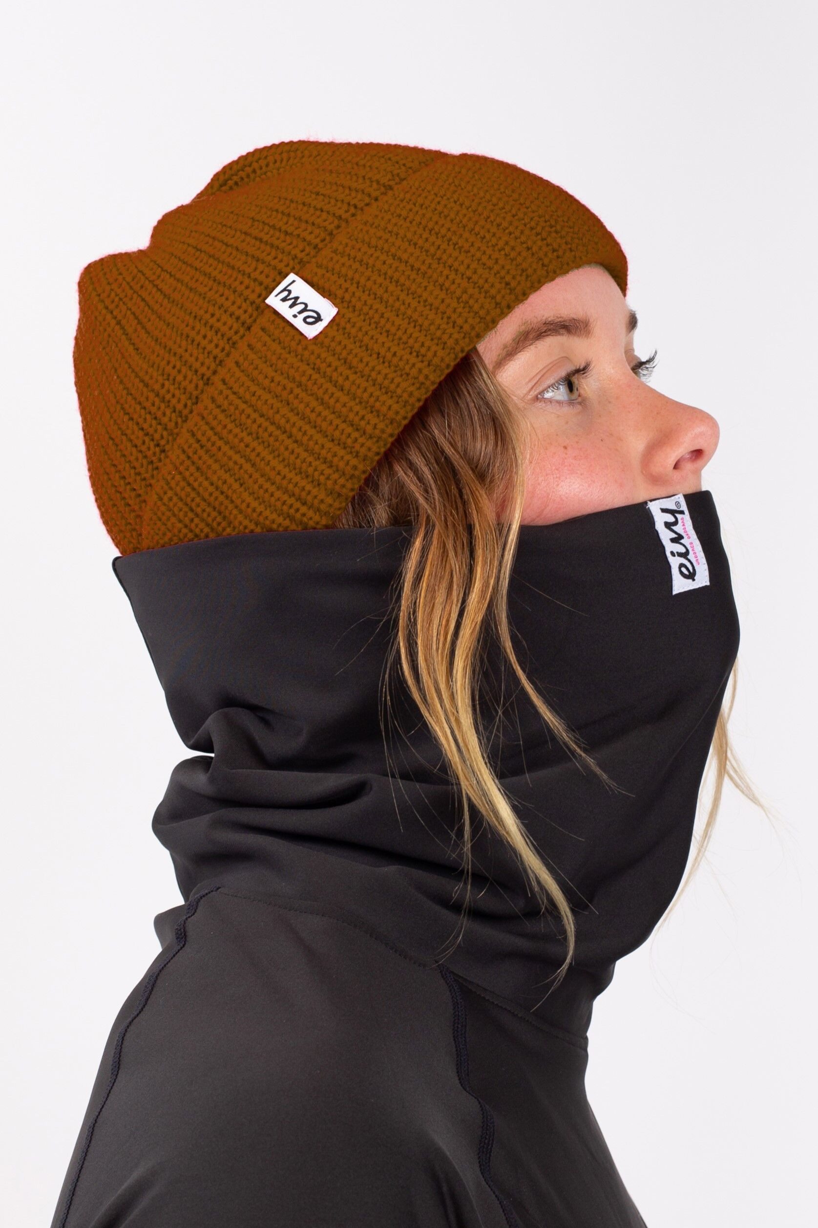Eivy Beanie Shorty mit gewebten Label