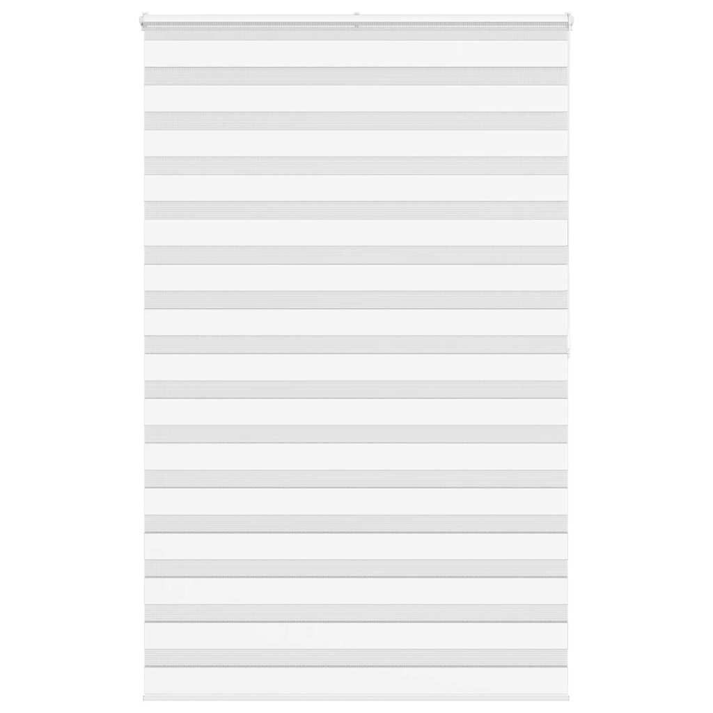 Rollo Doppelrollo Weiß 145x200 cm Stoffbreite 140,9 cm Polyester, vidaXL