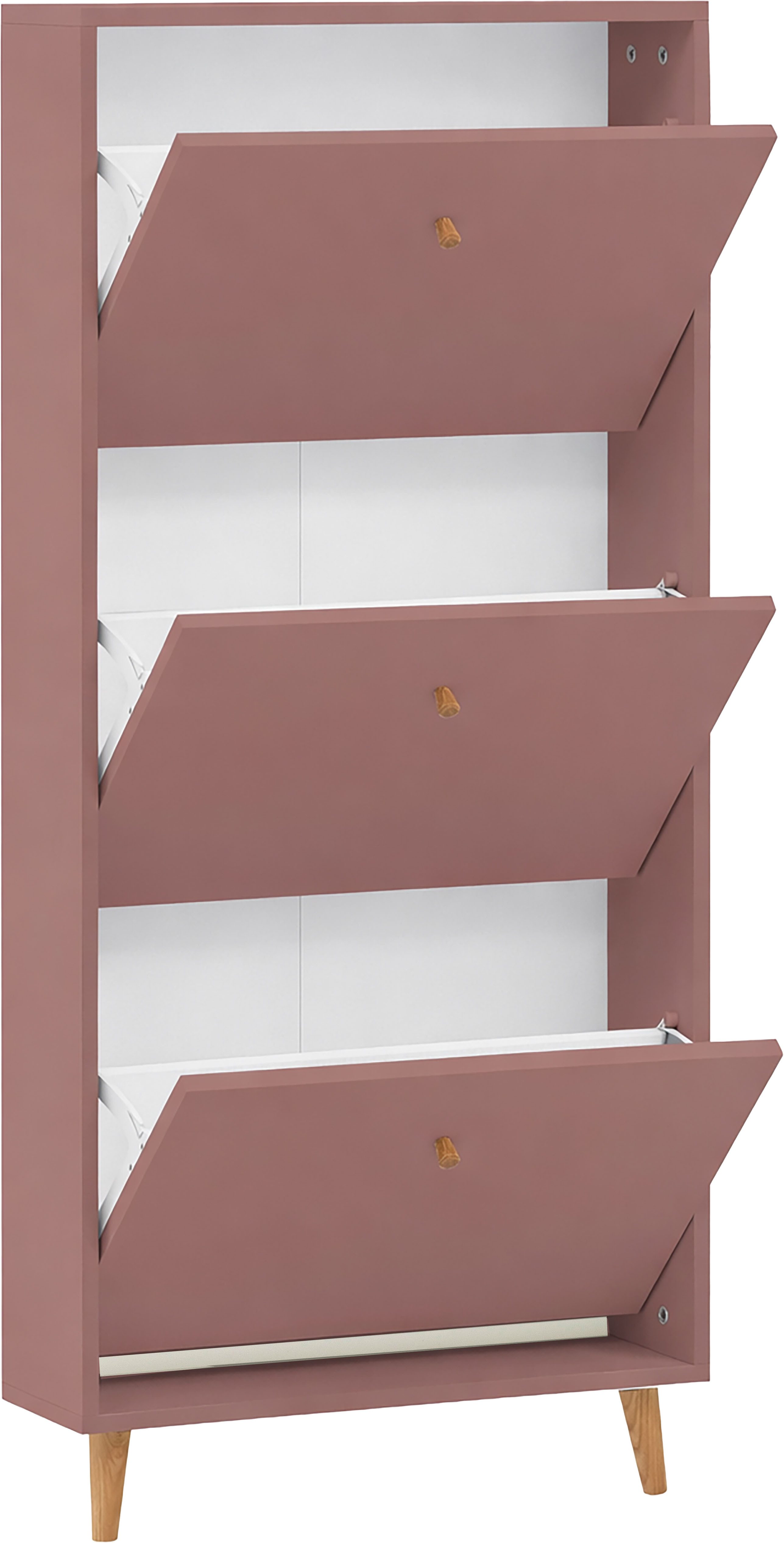 Schildmeyer Schuhschrank Bjarne, Schuhschrank, Made in Germany, B: 60 cm (1-St) Solide Verarbeitung - Dieses Produkt ist in Deutschland gefertigt