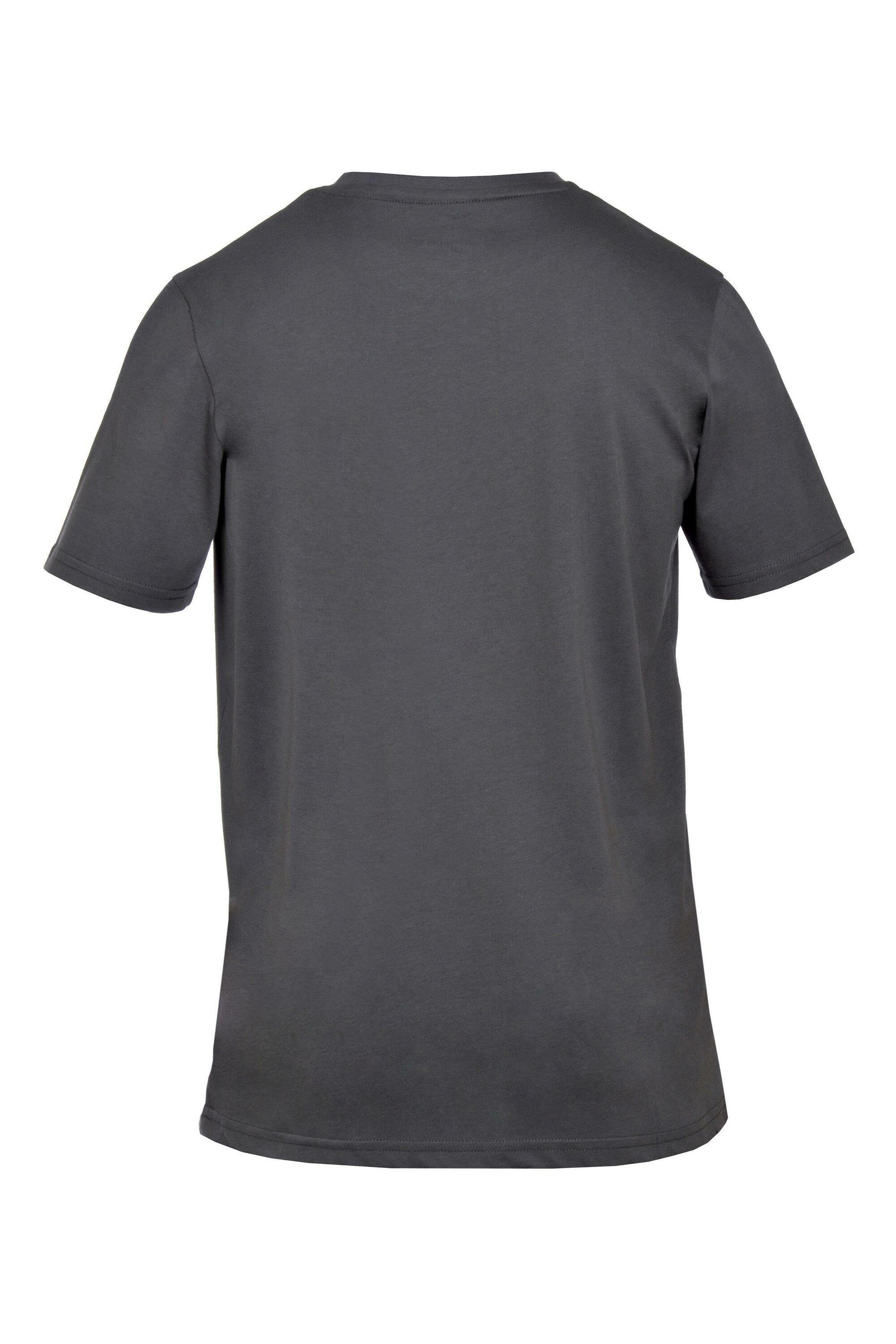 Bio-Baumwolle Anthracite T-Shirt Ben Herren, für Gipfelglück aus