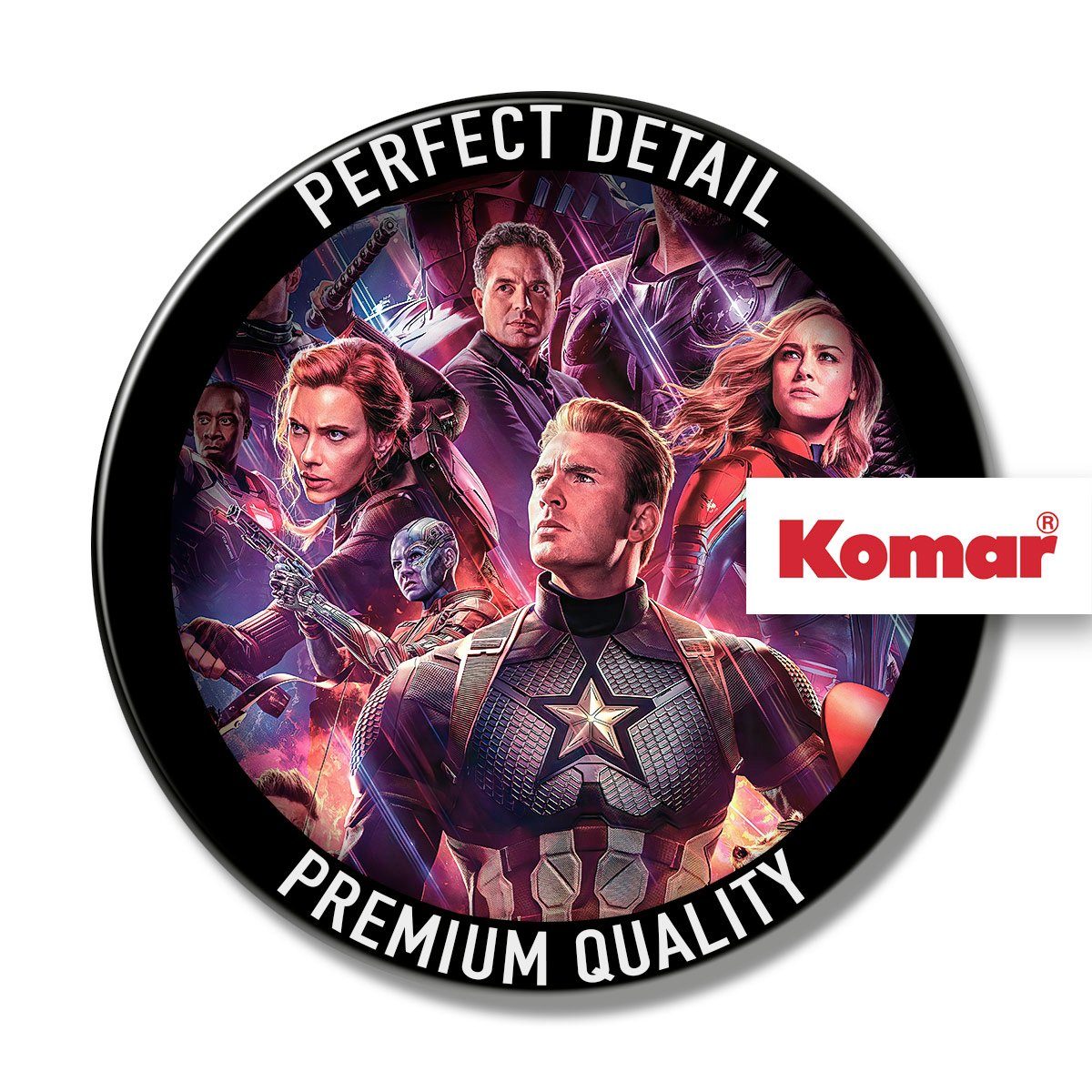 Komar Fototapete Avengers-Endgame-Movie-Poster - Größe 184 x 254 cm, glatt, bedruckt, (1 St), Kinderzimmer