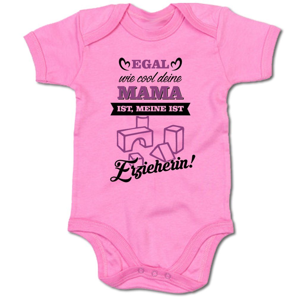 Ggraphics Kurzarmbody »Baby Body Egal wie cool deine Mama ist, meine