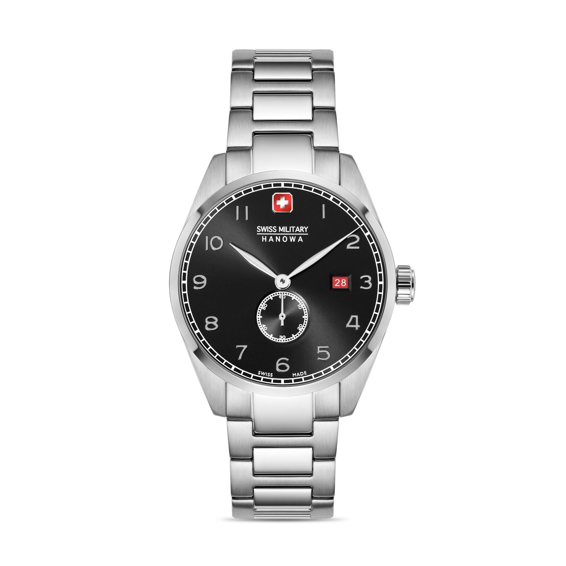Swiss Military Hanowa Quarzuhr Quarzuhr Herrenuhr 42 Quarz Herren