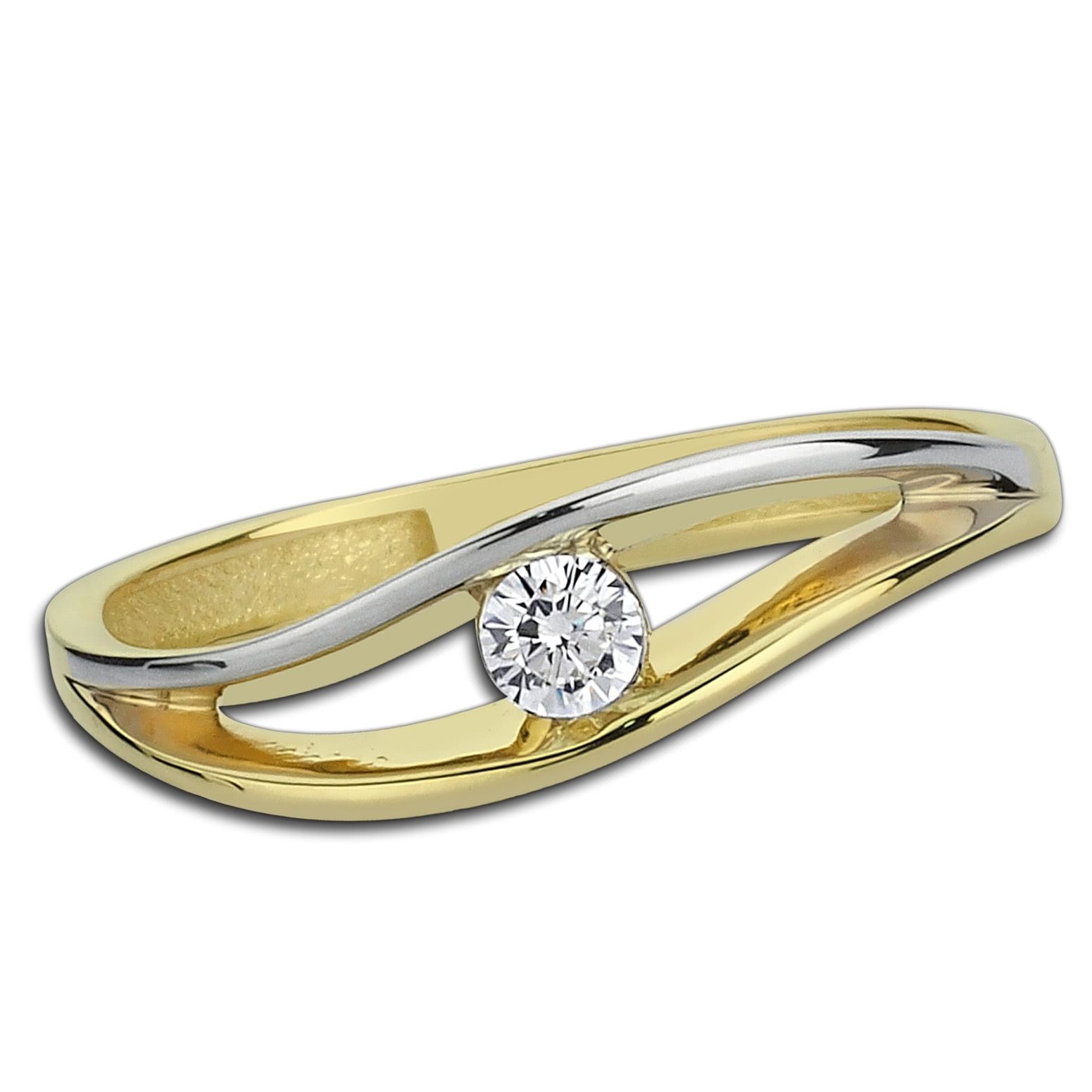 Balia Goldring Balia Damen Ring Gelbgold 8Karat Gr.58 (Fingerring), Damen R günstig online kaufen